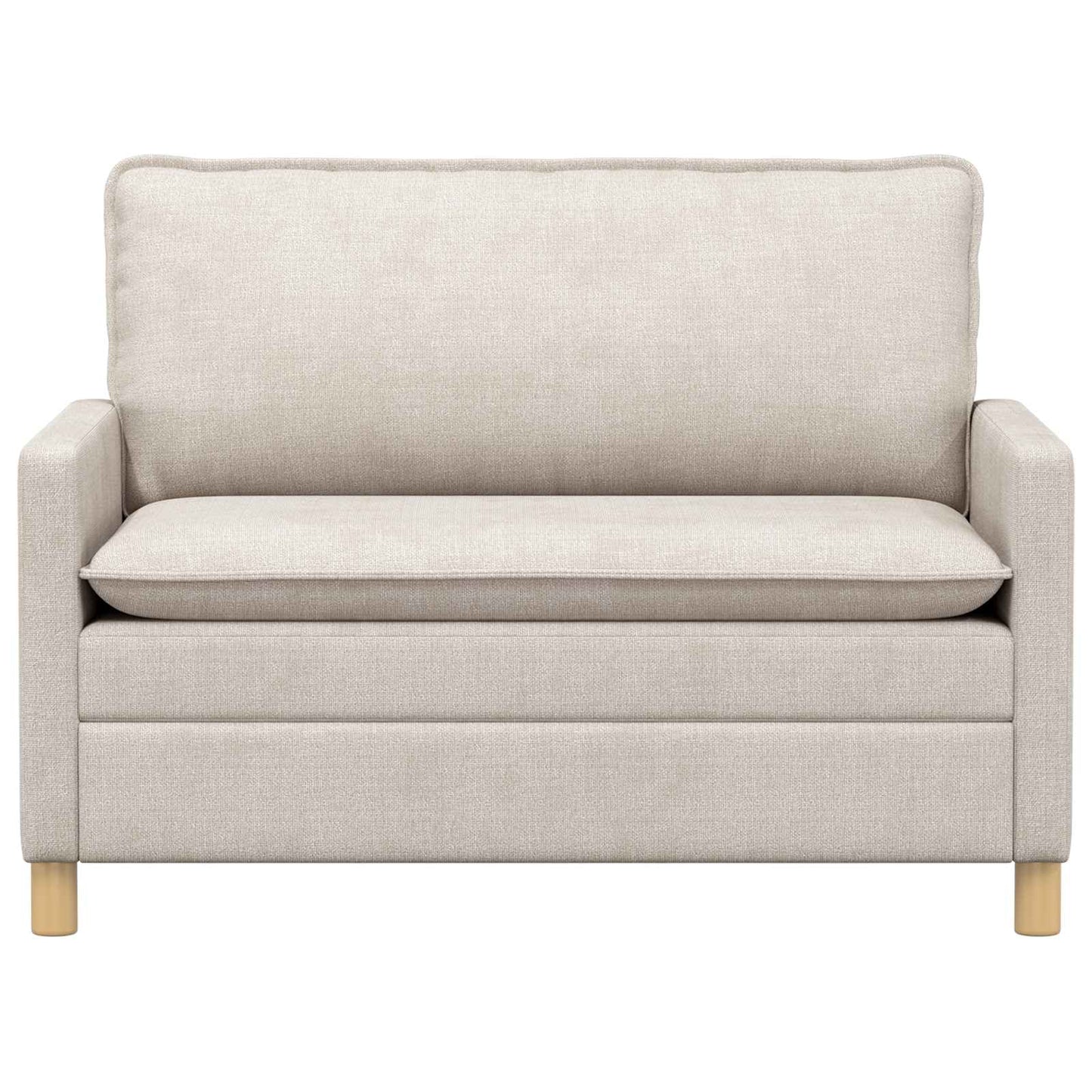 Kanapé Krémszínű 126 x 81 x 87,5 cm Poliészter