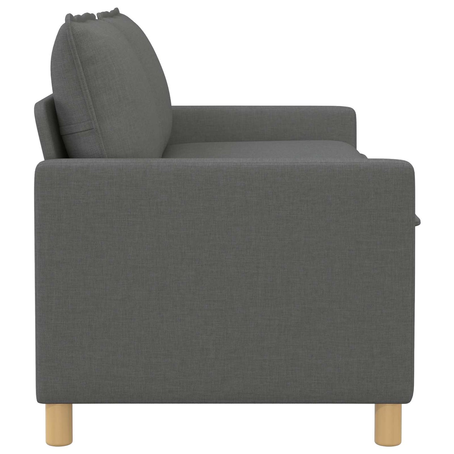 Kanapé Sötétszürke 156 x 81 x 87,5 cm Szövet
