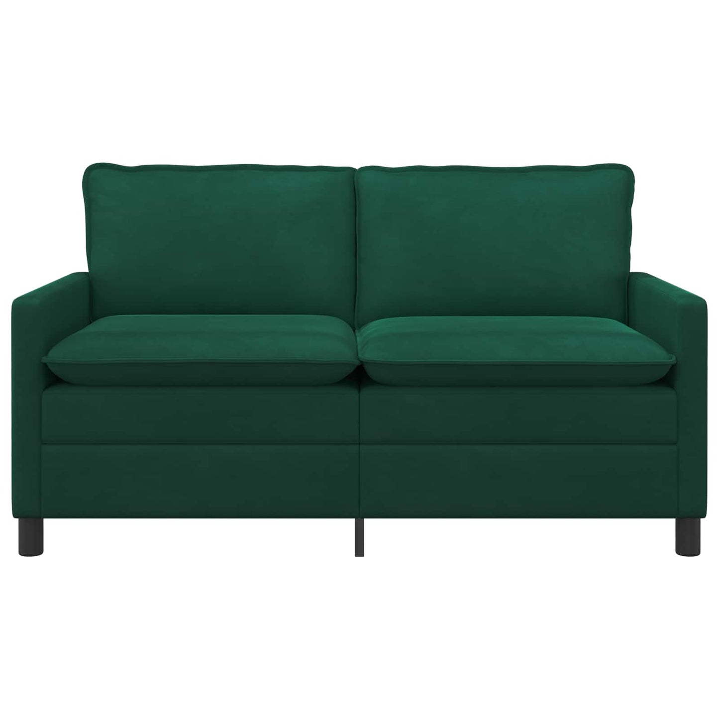 Kanapé Sötétzöld 156 x 81 x 87,5 cm Bársony