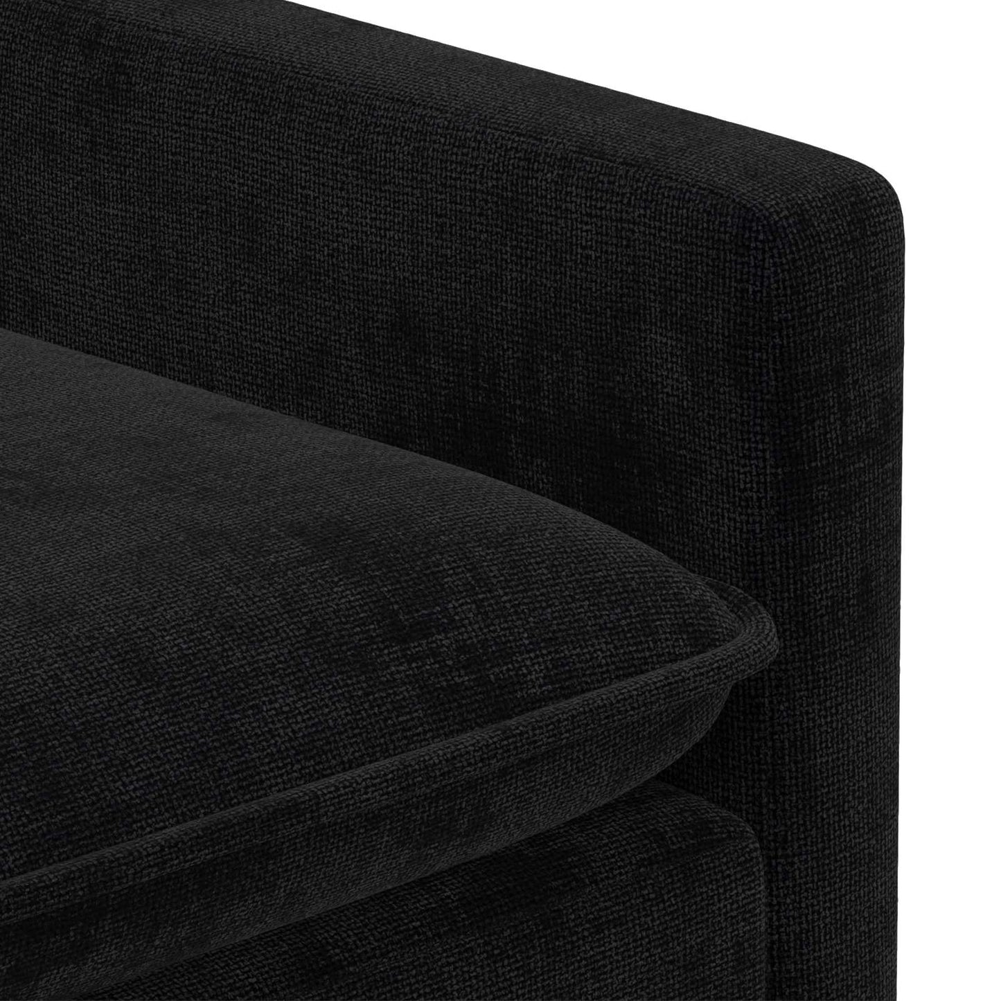 Kanapé Fekete 156 x 81 x 87,5 cm Poliészter