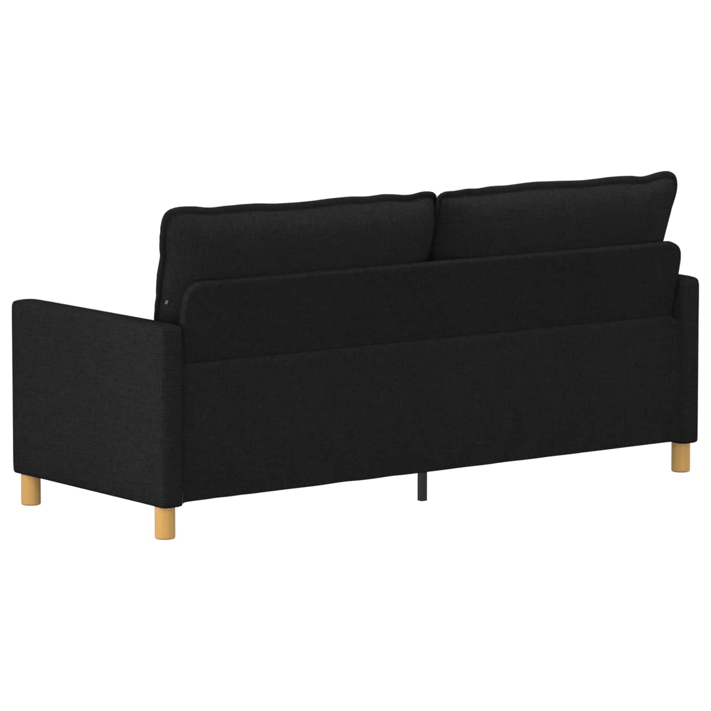 Kanapé Fekete 196 x 81 x 87,5 cm Szövet