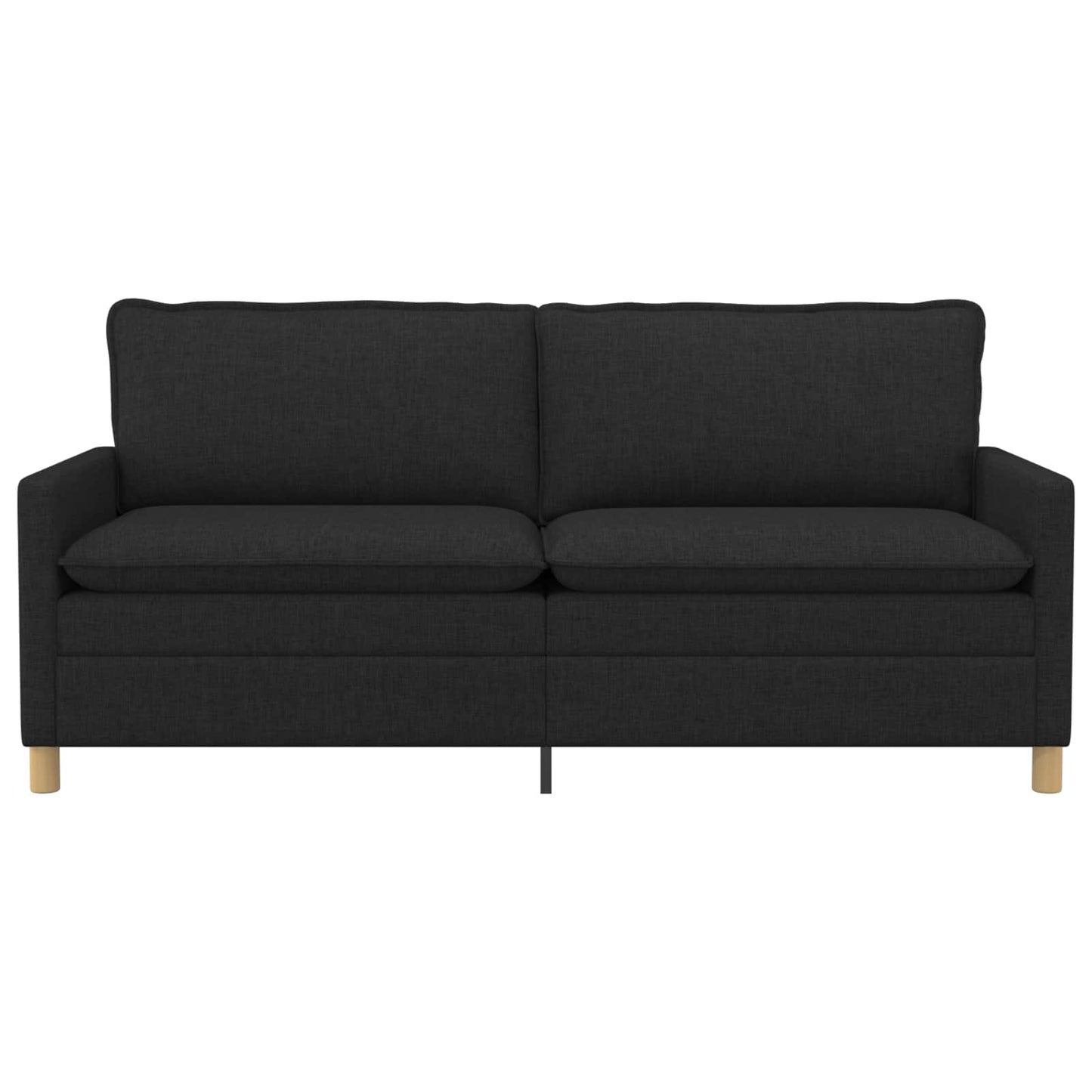 Kanapé Fekete 196 x 81 x 87,5 cm Szövet