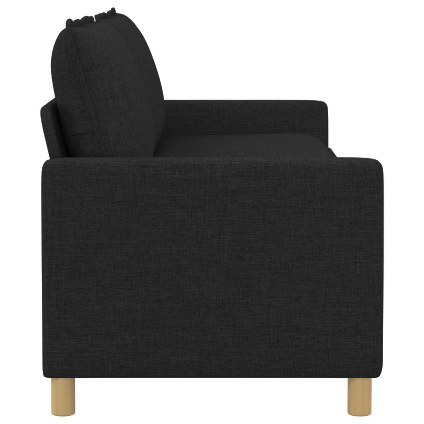 Kanapé Fekete 196 x 81 x 87,5 cm Szövet