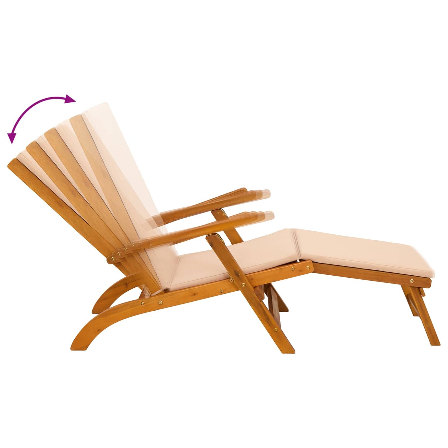 Függőágy és összecsukható napozóágy 2 pcs 55 x 146 x 91 cm
