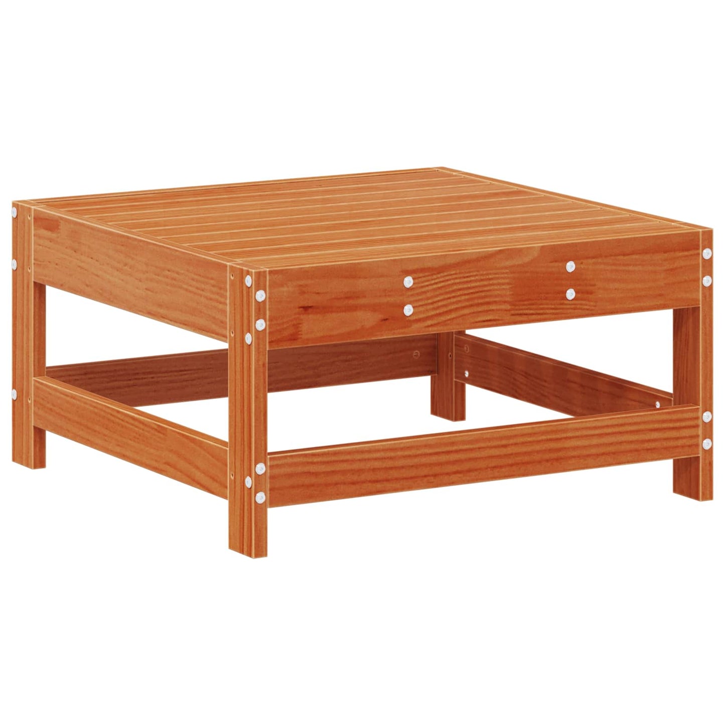 Kerti lounge szett 5 pcs Viaszbarna Tömör fenyő