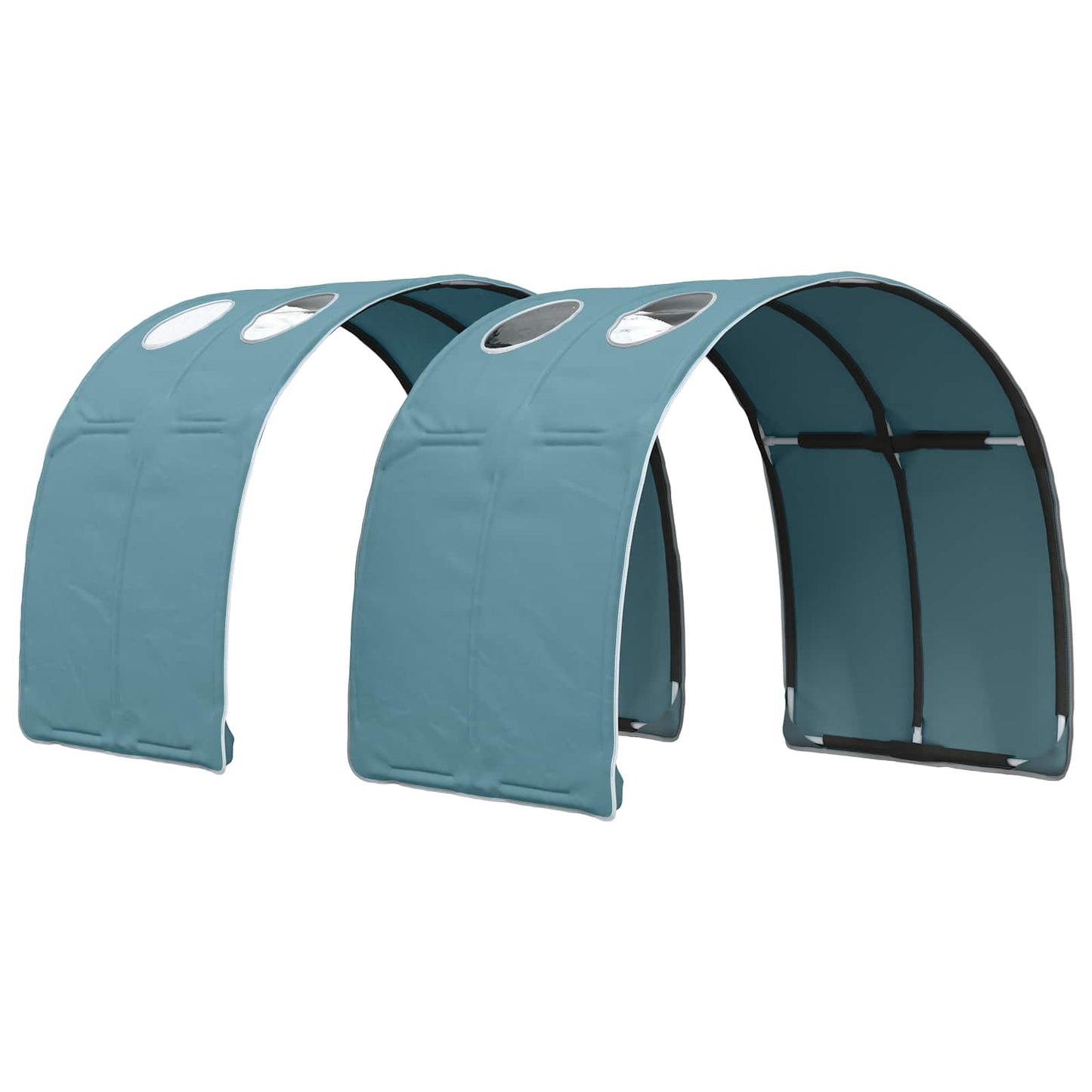 Ágy Alagút 2 pcs Világoskék 211 x 67.5 x 2 cm Poliészter