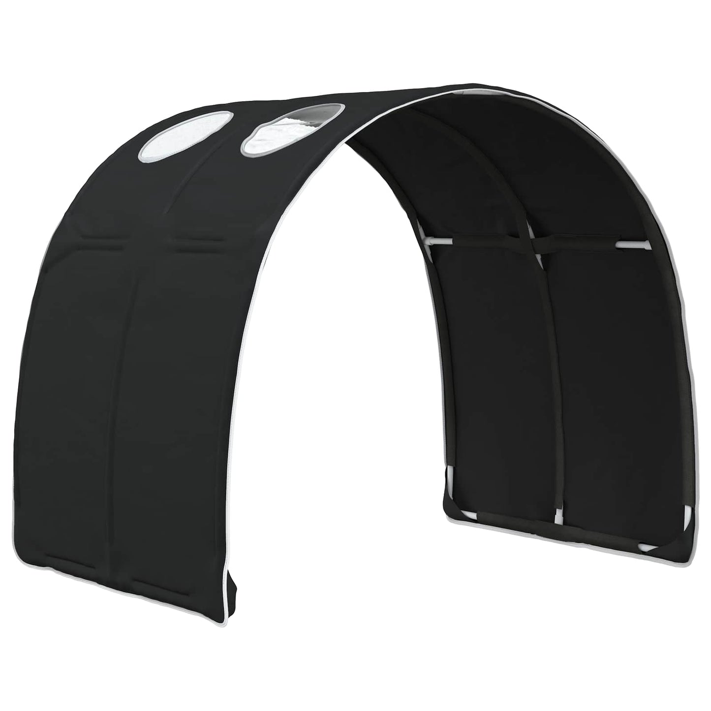 Ágy Alagút 2 pcs Fekete 211 x 67.5 x 2 cm Poliészter