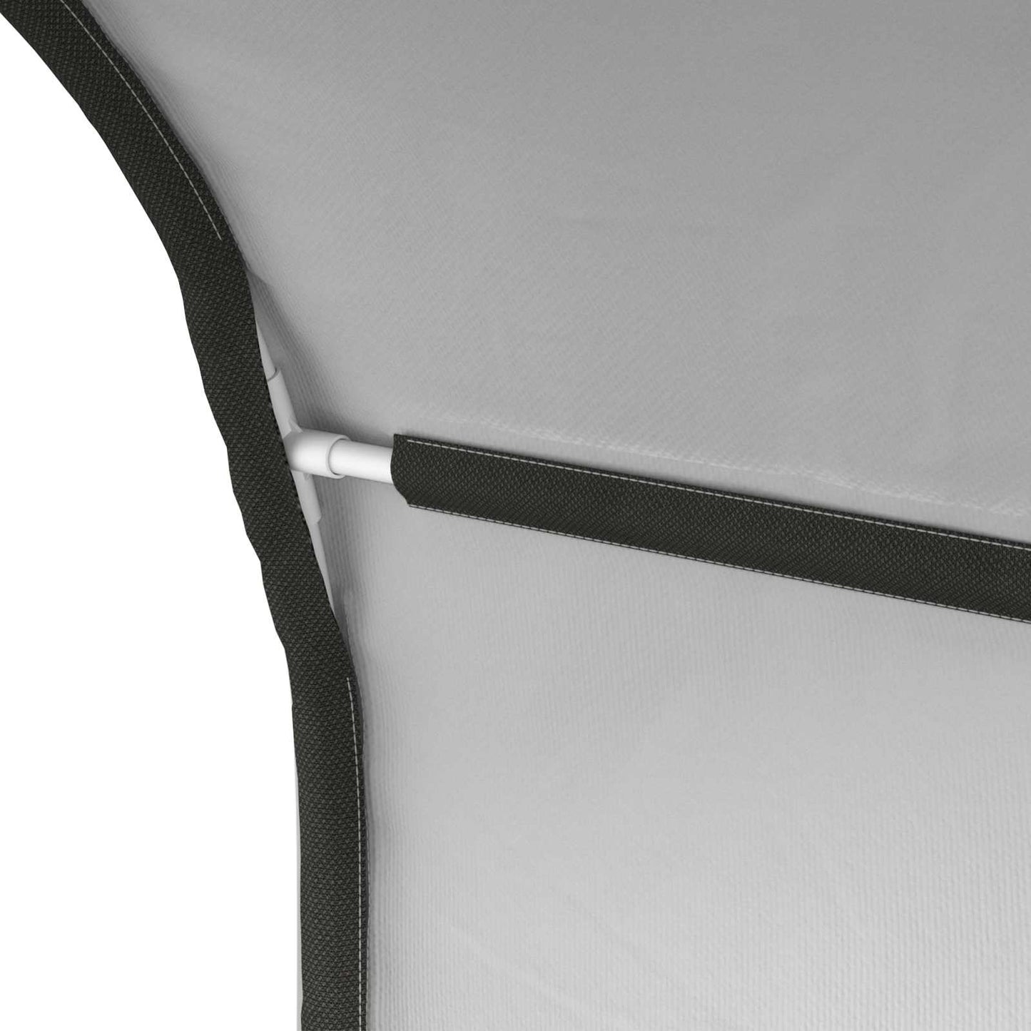 Ágy Alagút 2 pcs Fehér 211 x 67.5 x 2 cm Poliészter