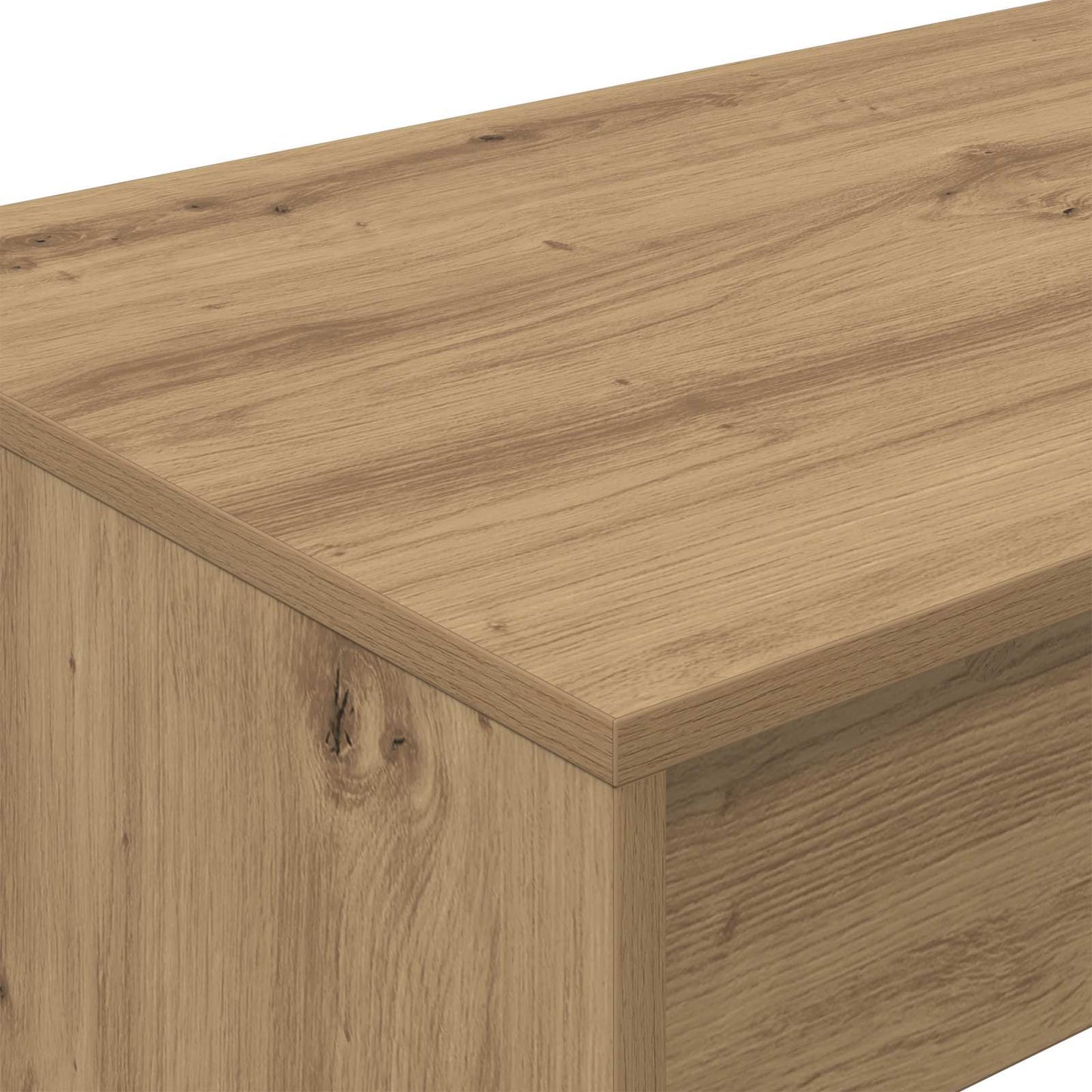 Ágyíróasztal Kézműves Tölgy Szerelt Fa 100 x 45 x 75 cm