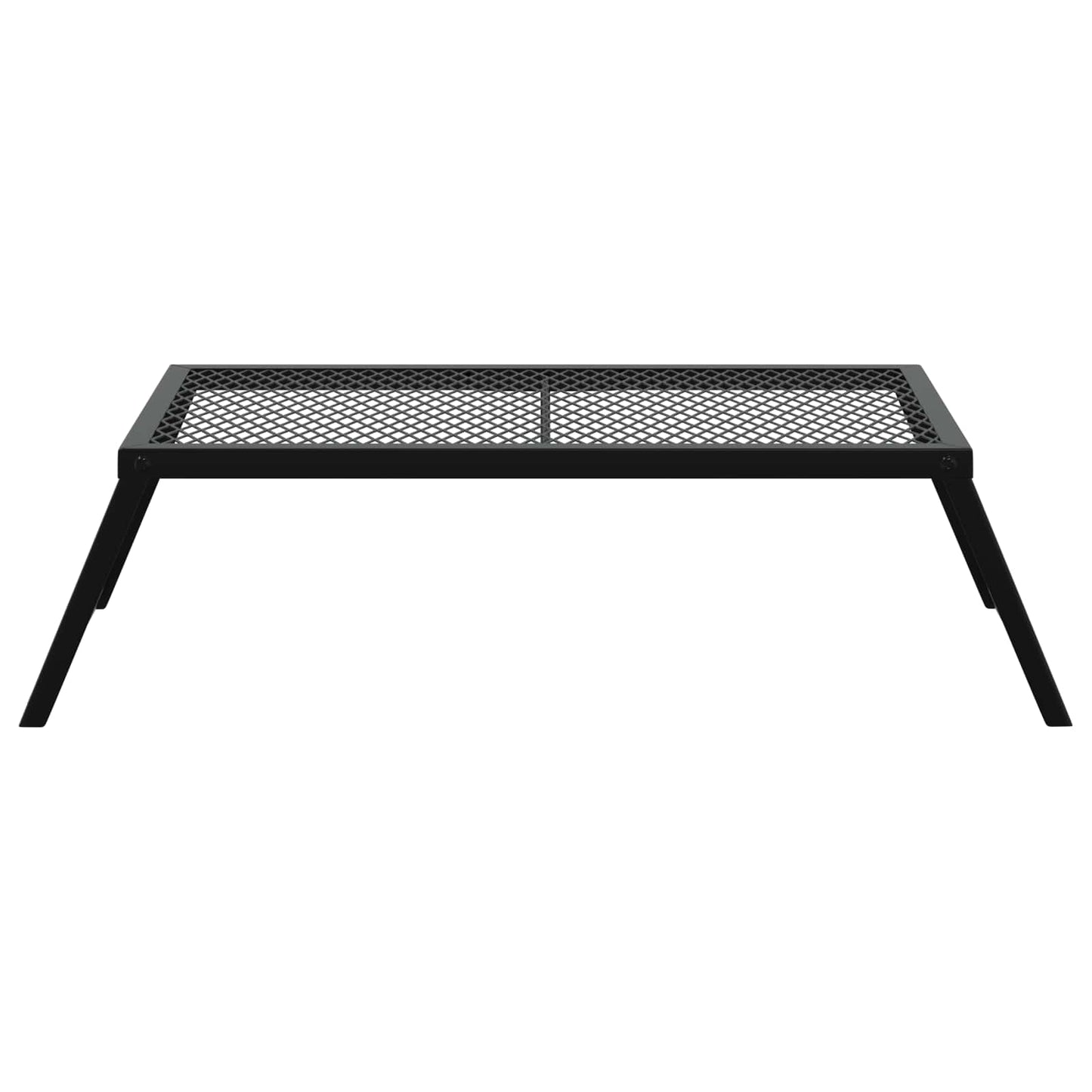 Összecsukható Kemping Grill Fekete 58 x 31 x 2 cm Ötvözött Acél