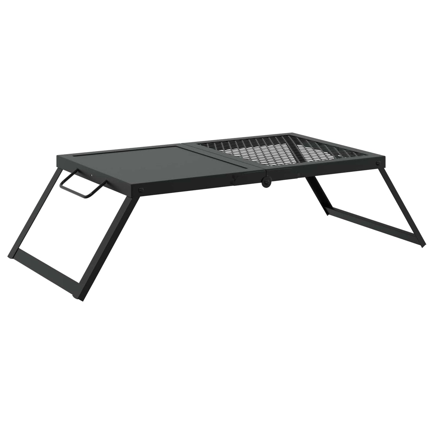 Összecsukható Kemping Grill Fekete 31,5 x 26,5 x 4 cm