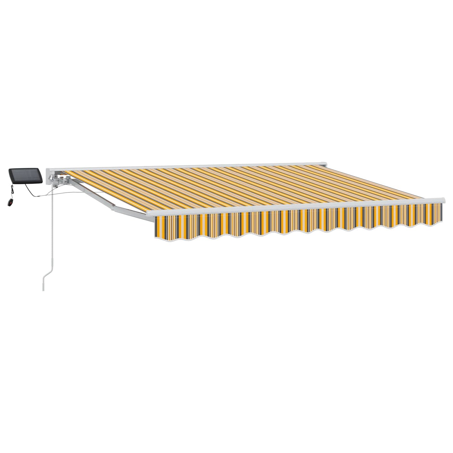 Kézi napellenző keret LED világítással 2,5 x 2 m