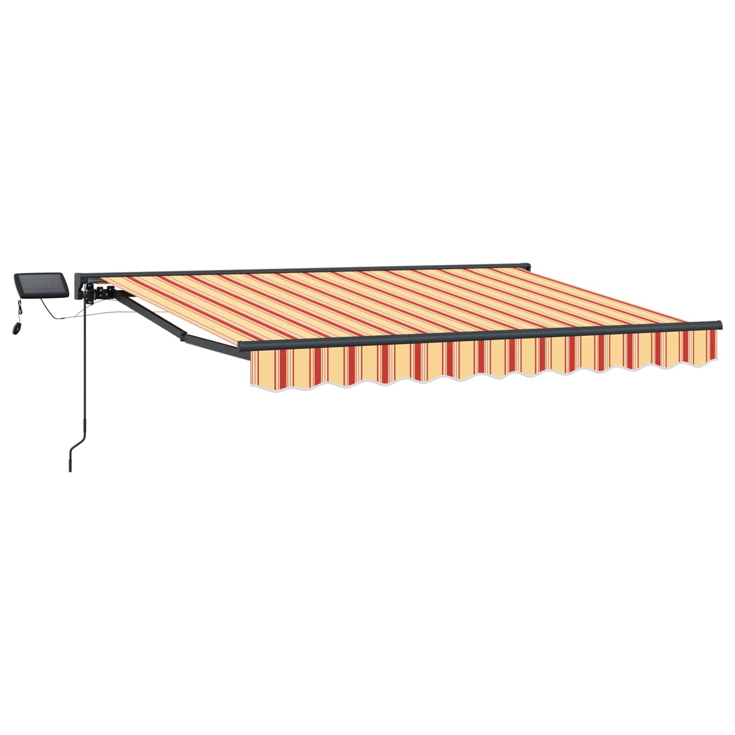 Kézi napellenző keret LED világítással 2,5 x 2 m