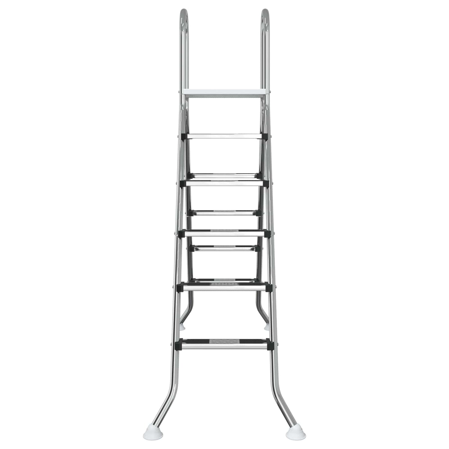 Föld feletti medence létra 224 x 175 cm 5-lépcsős