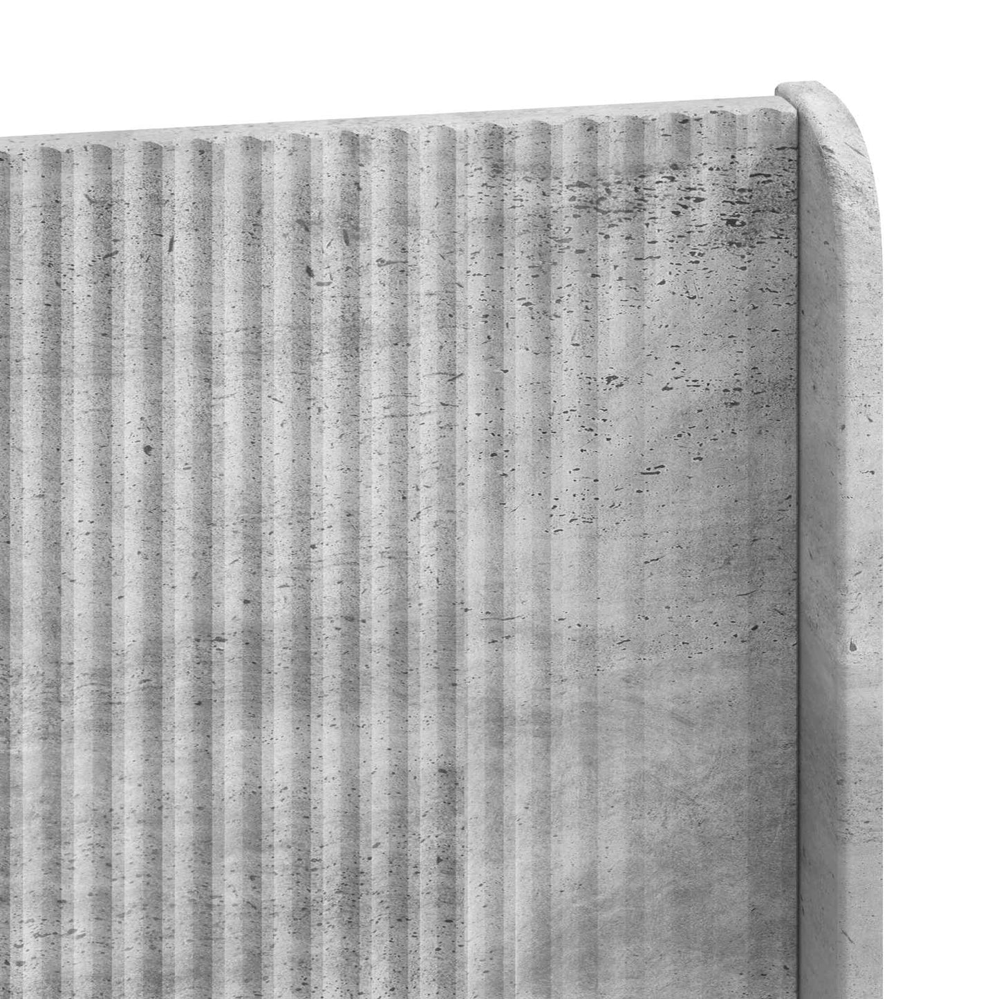 Fejtámla Betonszürke Szerelt Fa