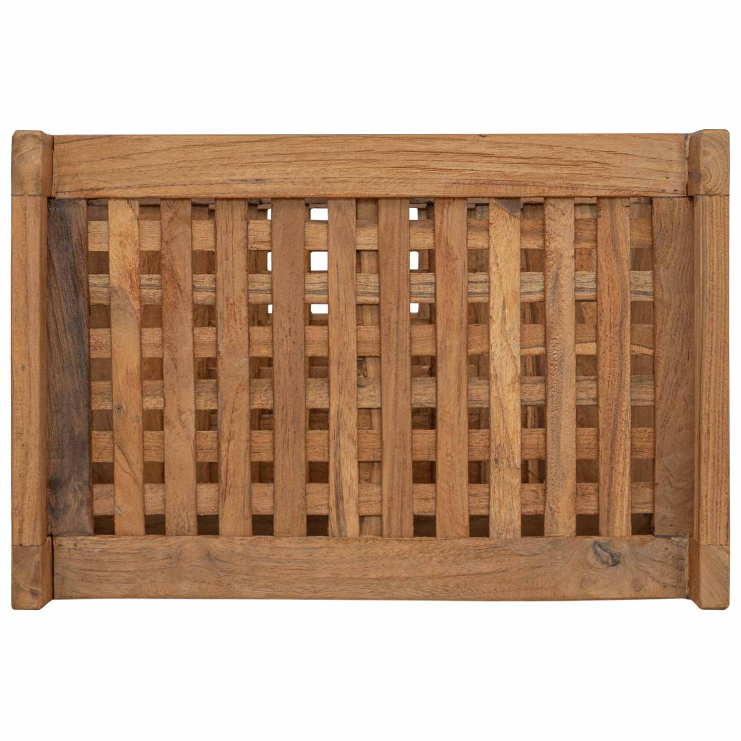 Fürdőszobai polc Természetes 45 x 30 x 71 cm Tömör Teakfa