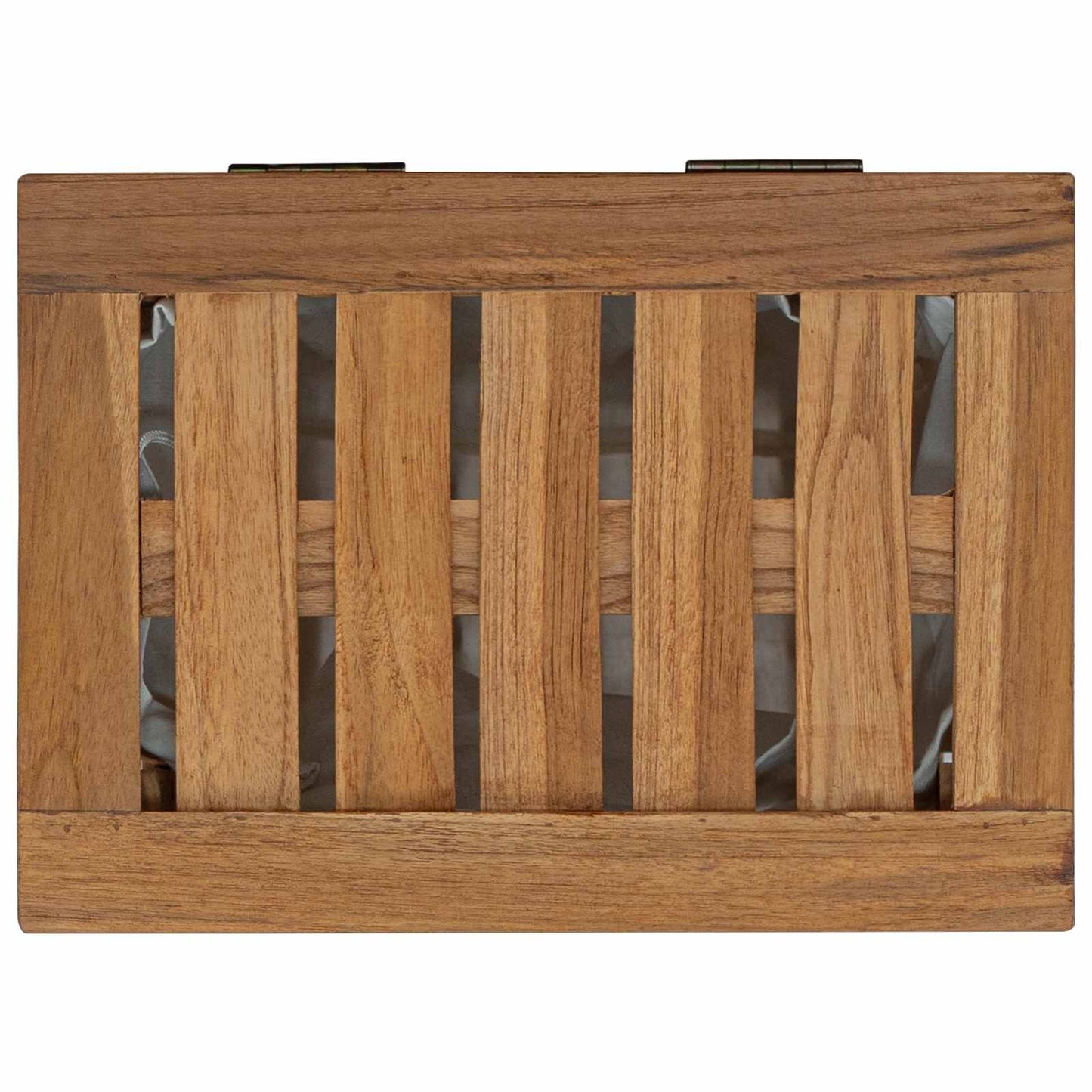Mosókosár Természetes 35 x 25 x 60 cm Tömör Teakfa