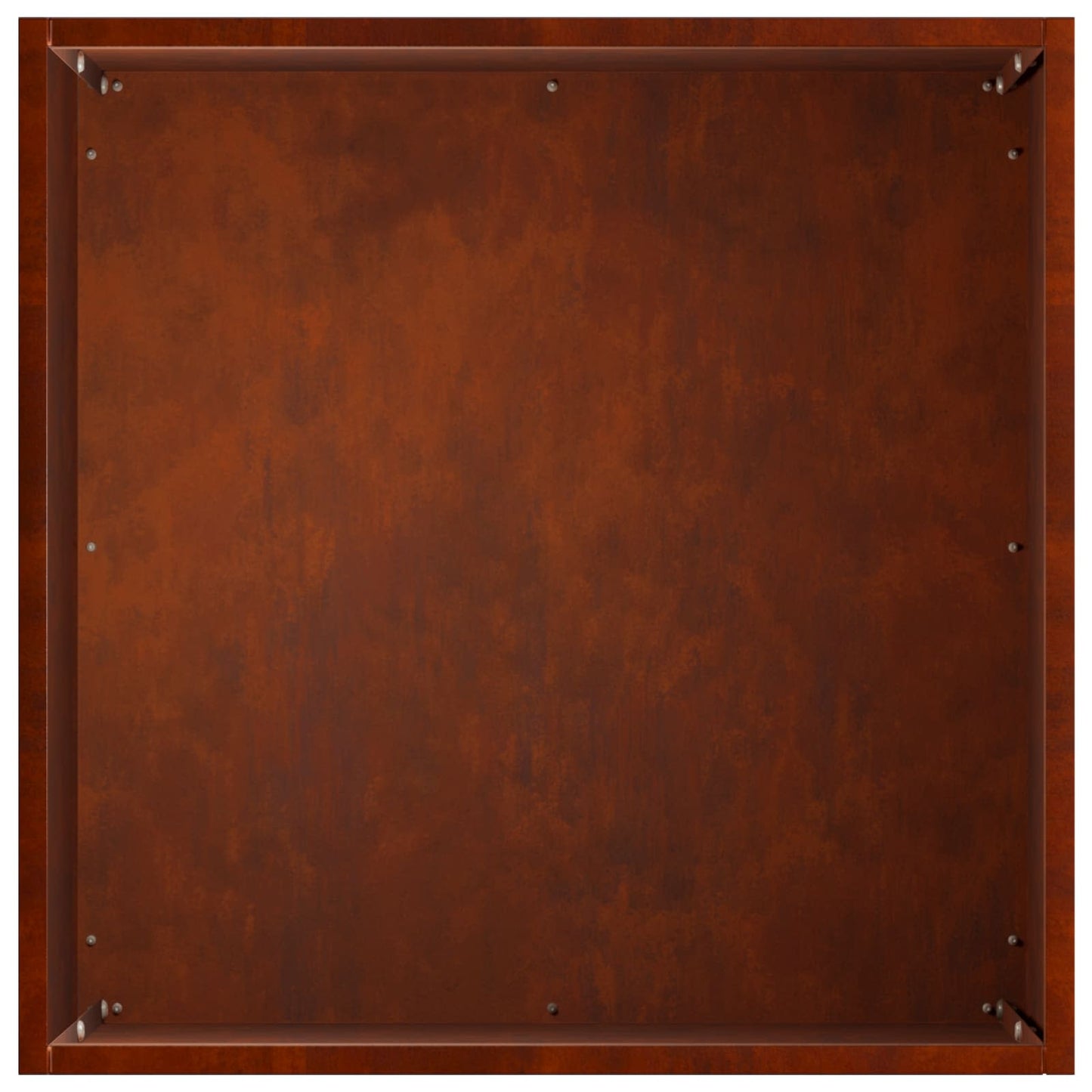 Kerti cserép 2 db Rozsdás 35 x 35 x 35 cm Időjárásálló Acél