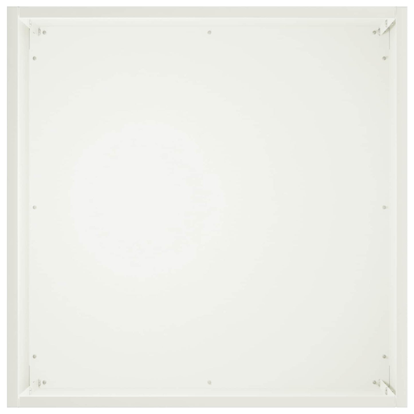 Kerti cserép 2 db Fehér 45 x 45 x 45 cm Hidegen hengerelt acél