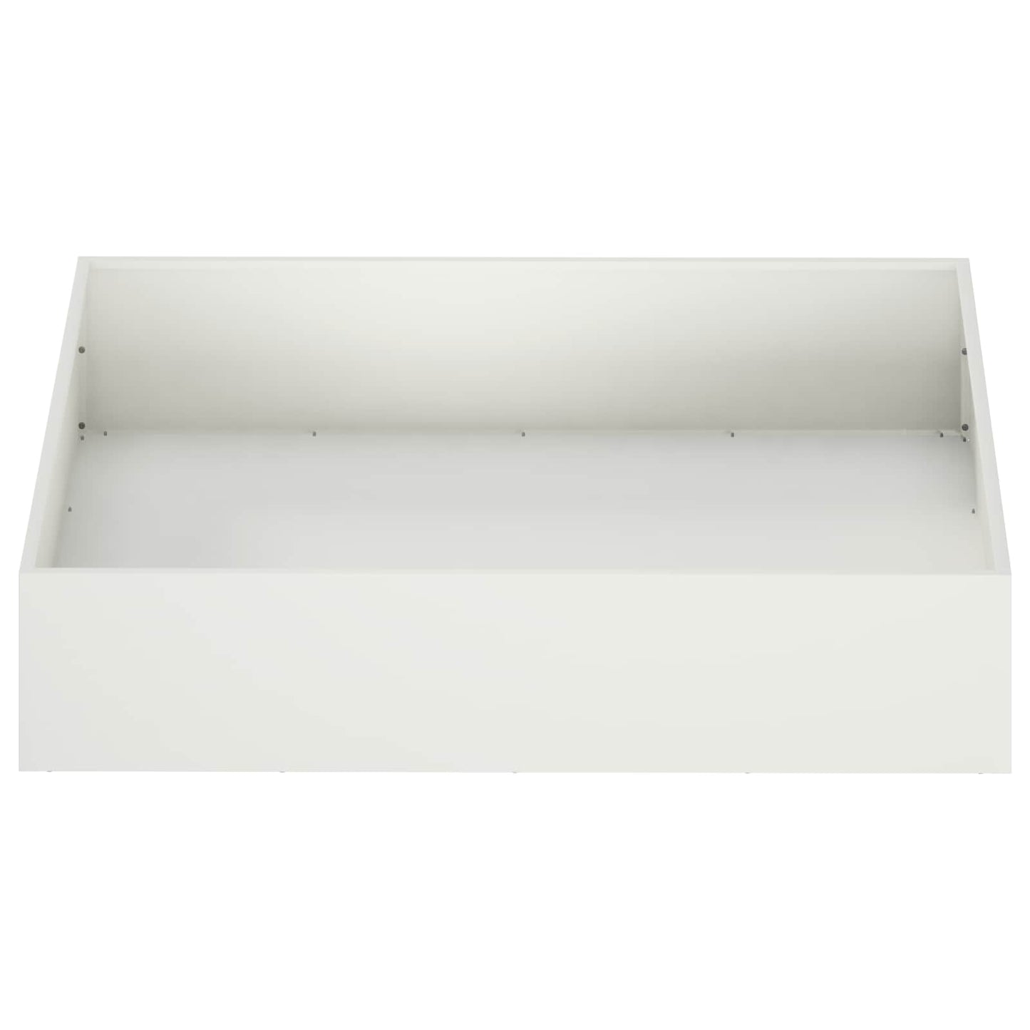 Kerti cserép 2 db Fehér 80 x 80 x 20 cm Hidegen hengerelt acél