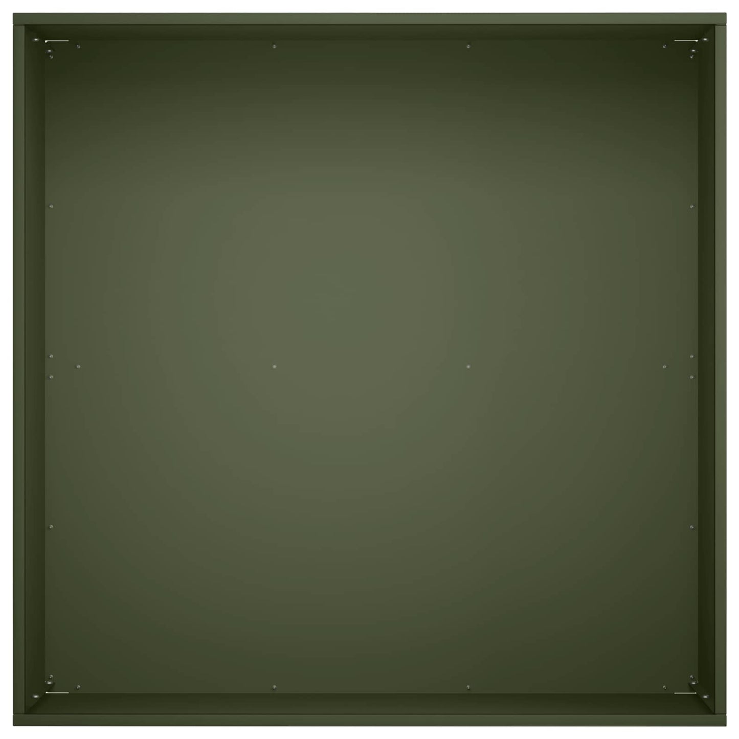 Kerti cserép 2 db Olajzöld 60 x 60 x 30 cm