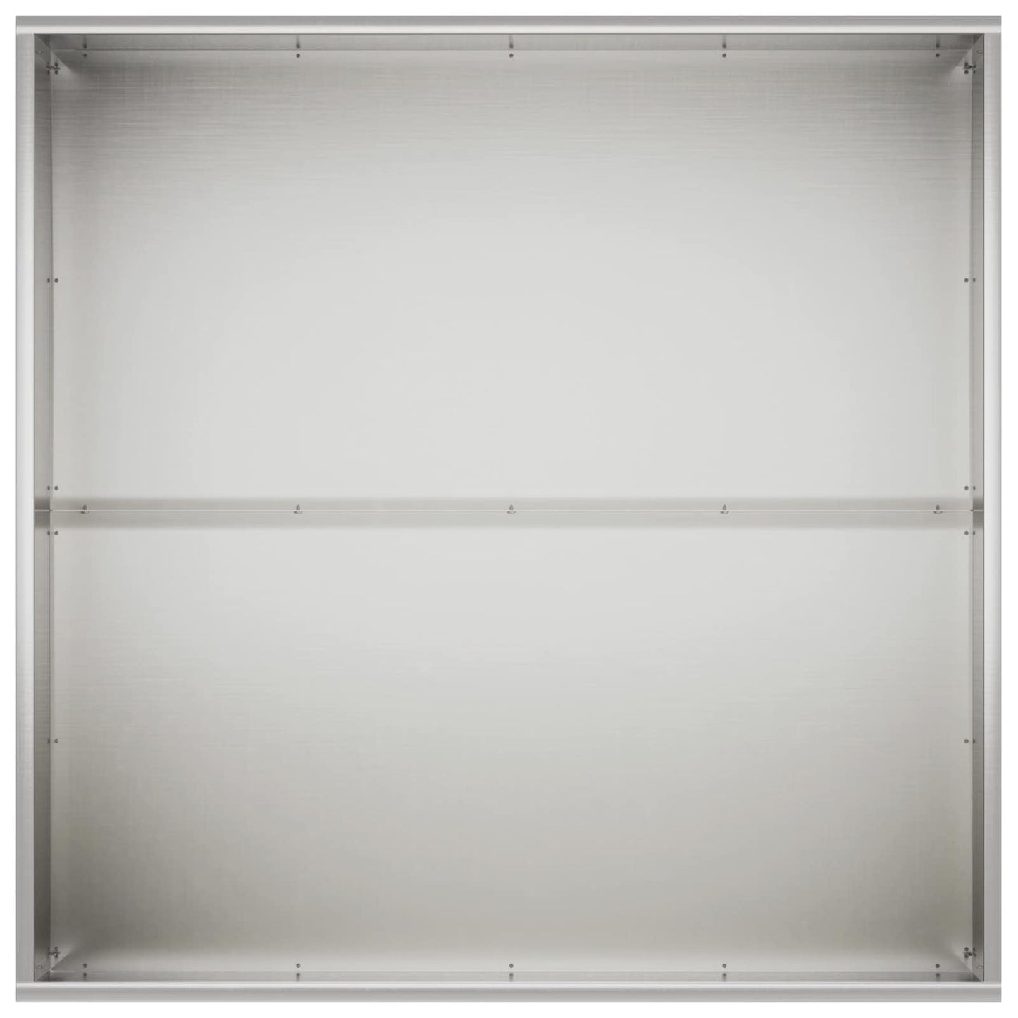 Kerti cserép 2 db Ezüst 80 x 80 x 40 cm Rozsdamentes Acél