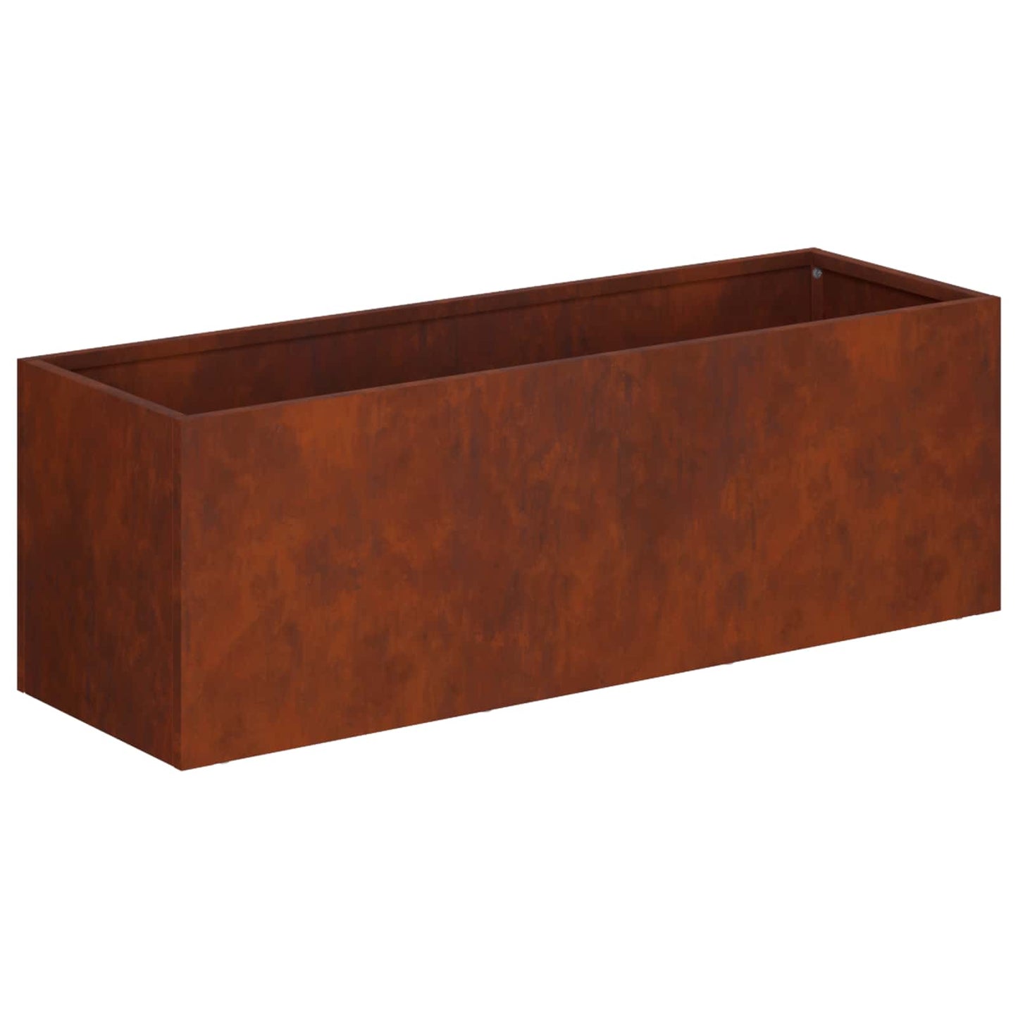 Kerti cserép Rozsdás 60 x 20 x 20 cm Időjárásálló Acél