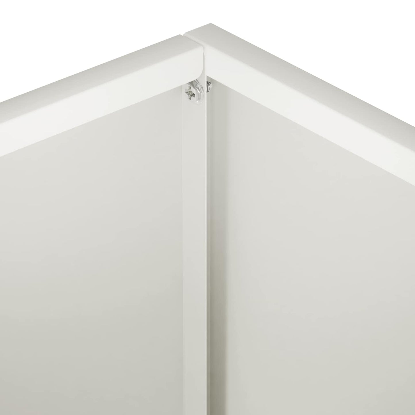 Kerti cserép 2 db Fehér 40 x 30 x 30 cm Hidegen hengerelt acél