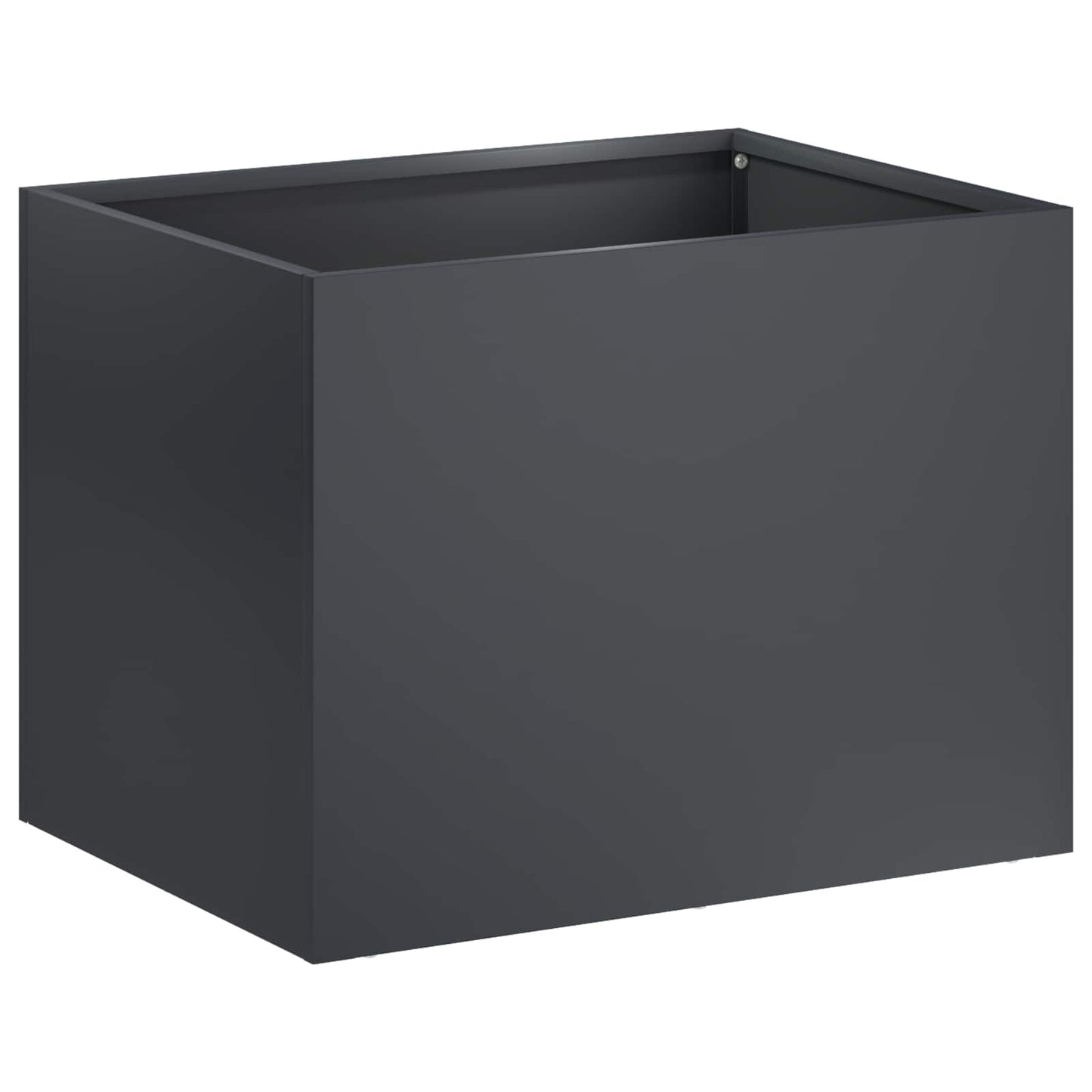 Kerti cserép 2 db Antracitszürke 40 x 30 x 30 cm