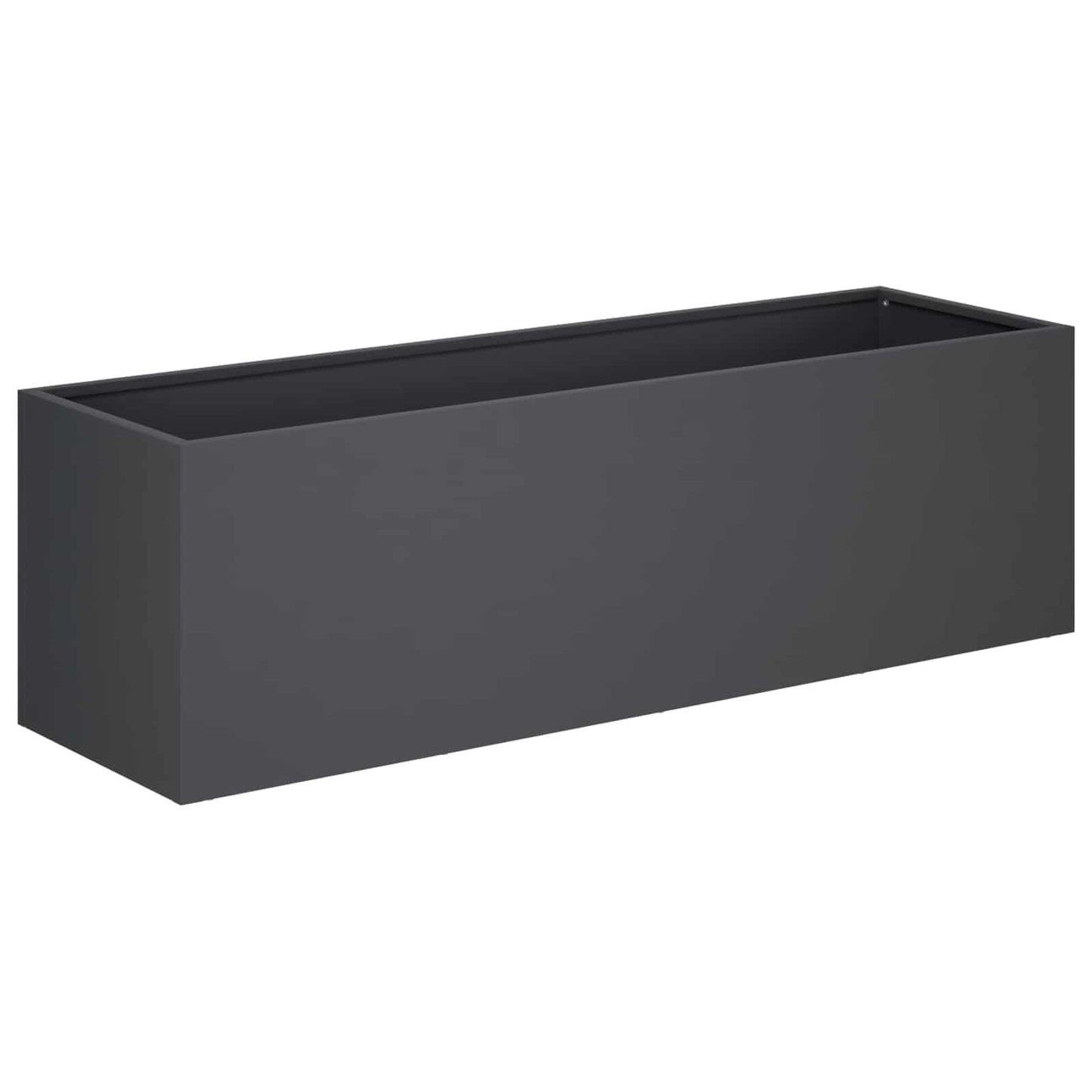 Kerti cserép 2 db Antracitszürke 80 x 30 x 30 cm