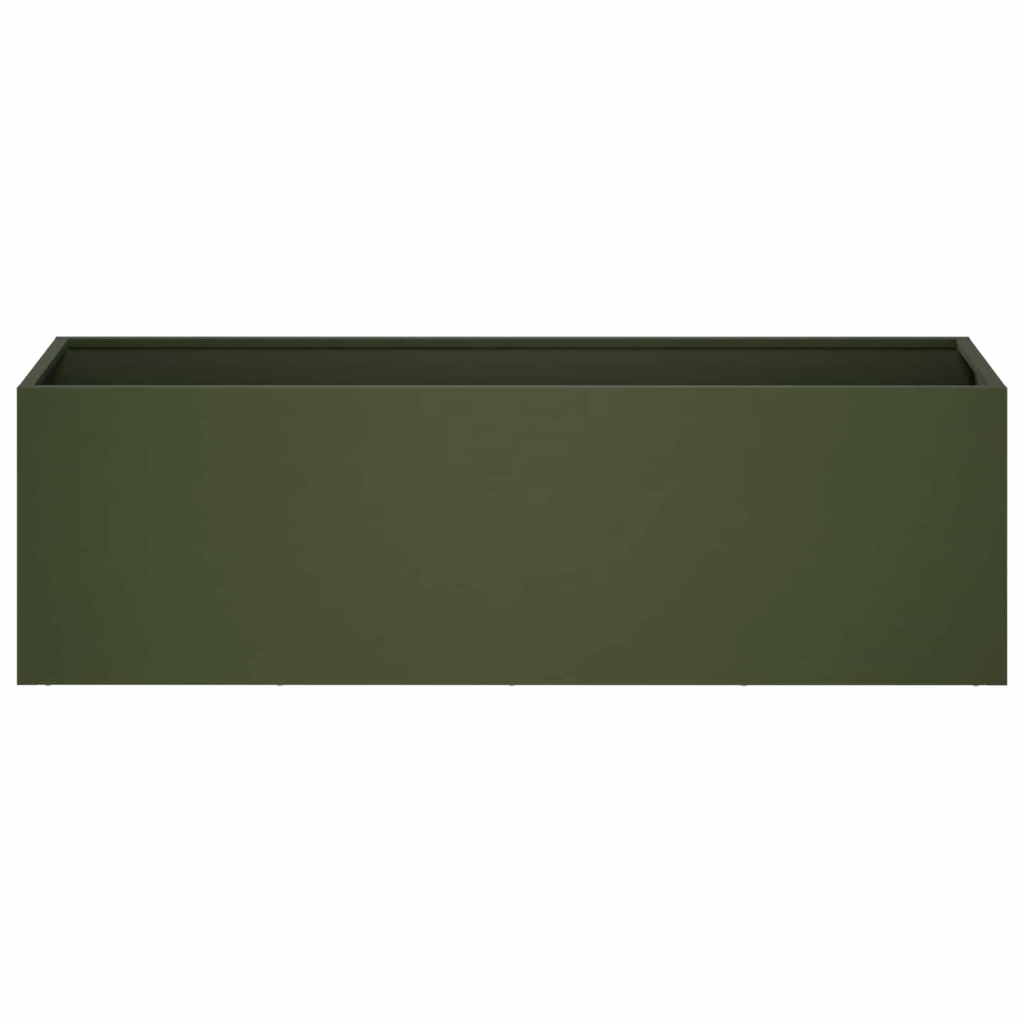 Kerti cserép 2 db Olajzöld 80 x 30 x 30 cm