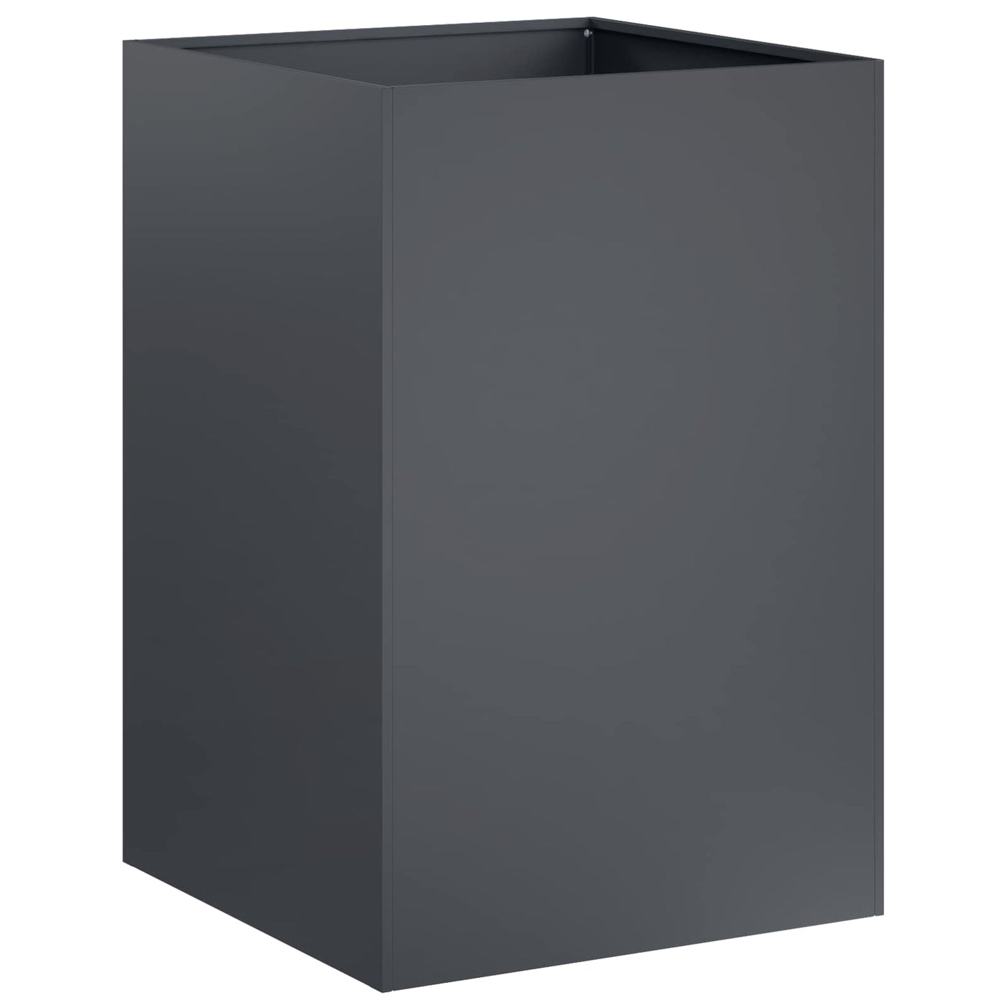 Kerti cserép 2 db Antracitszürke 50 x 50 x 75 cm