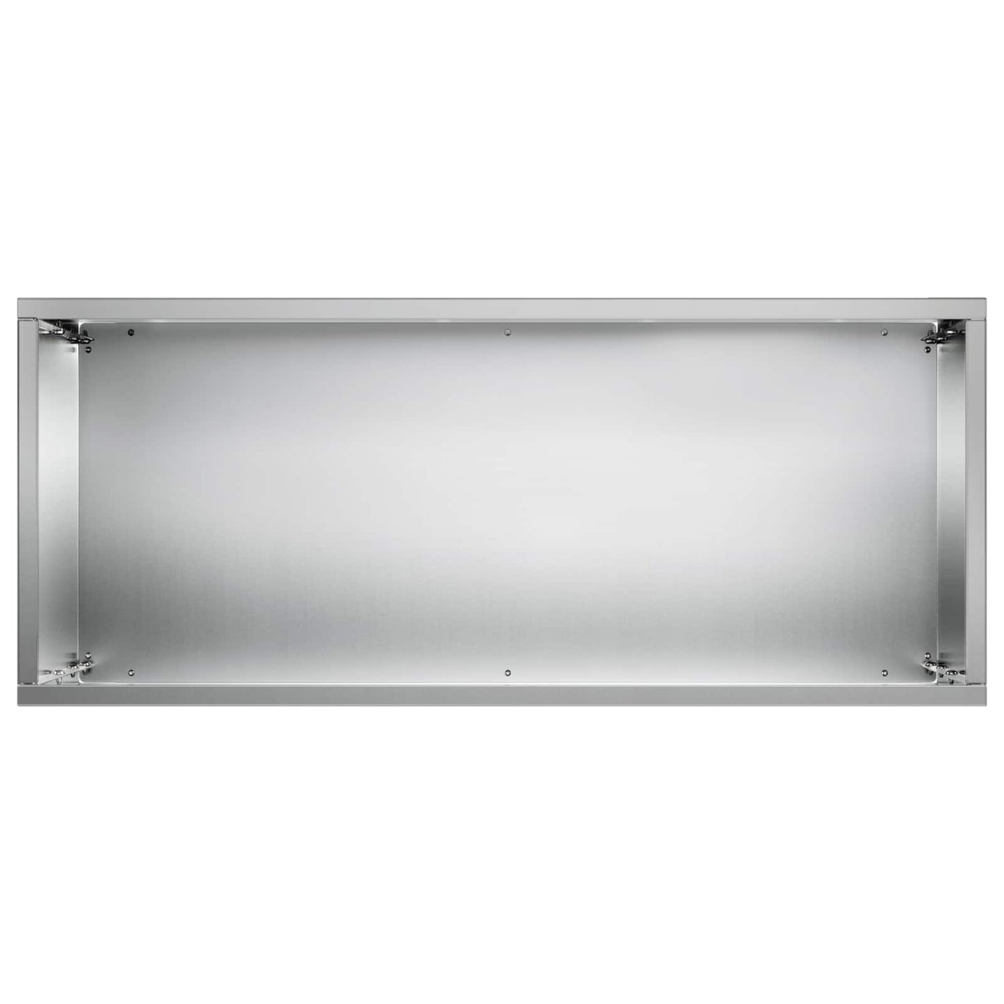Kerti cserép 2 db Ezüst 40 x 20 x 75 cm Horganyzott Acél