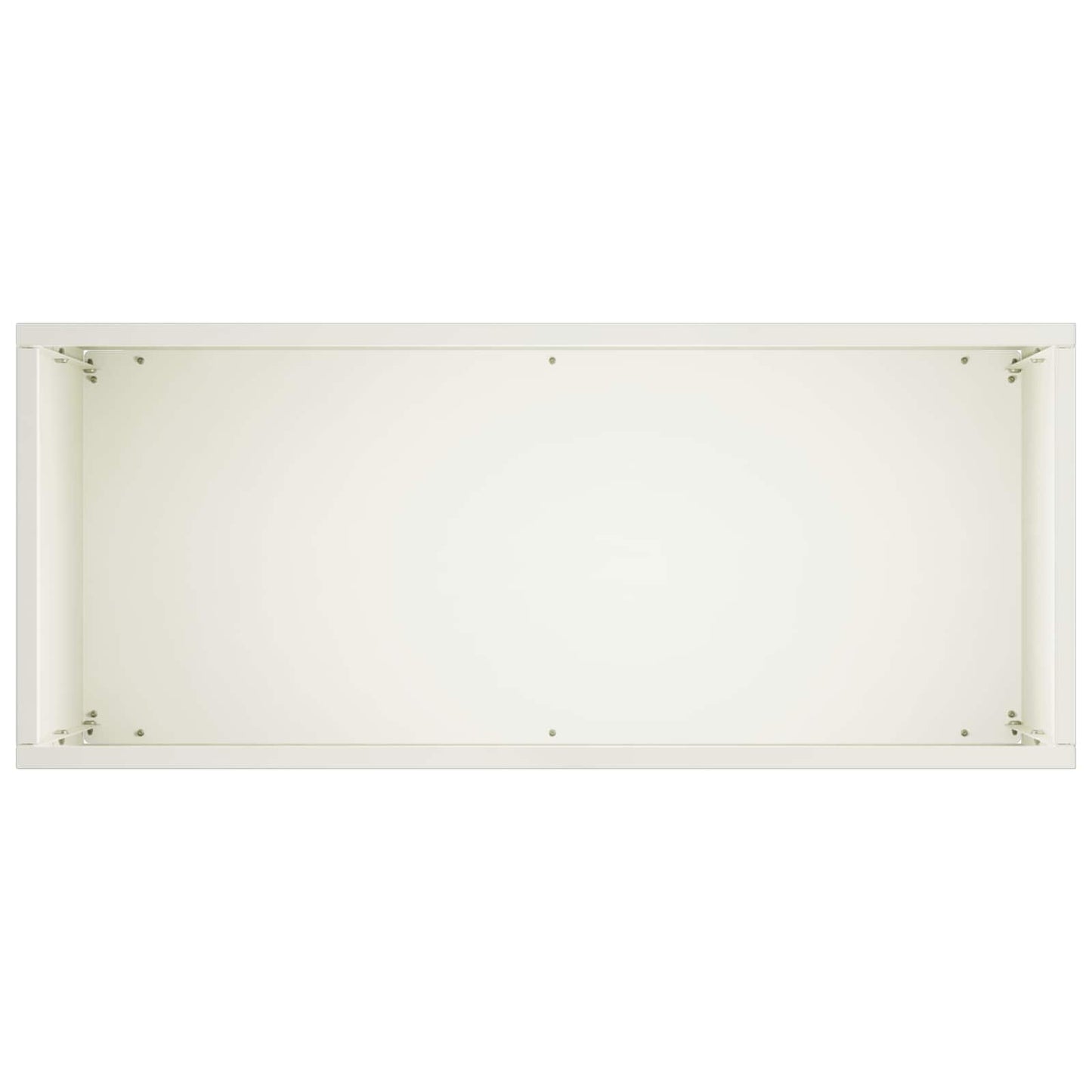 Kerti cserép 2 db Fehér 50 x 20 x 40 cm Hidegen hengerelt acél