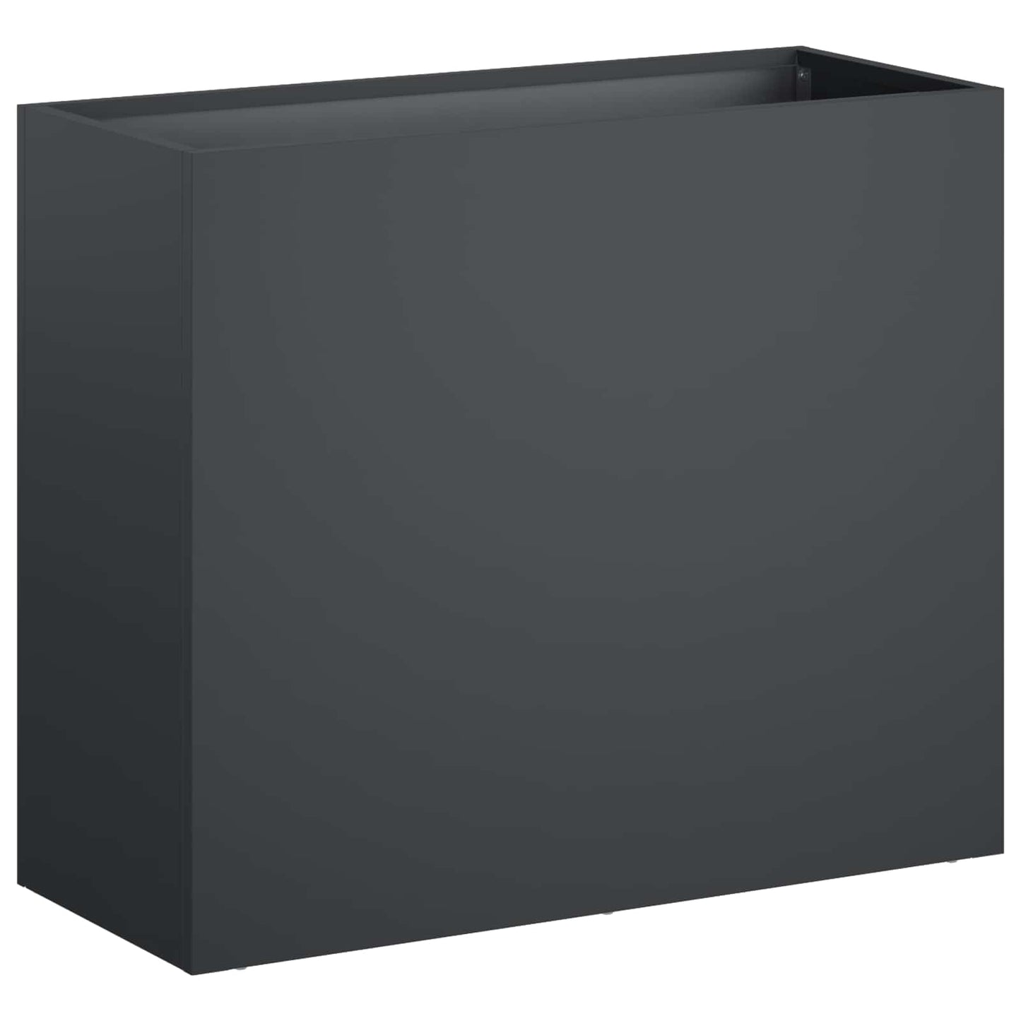 Kerti cserép 2 db Antracitszürke 50 x 20 x 40 cm