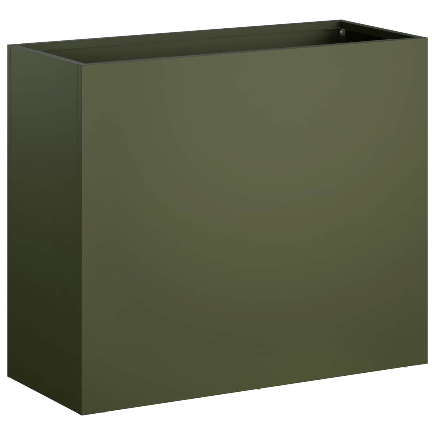 Kerti cserép 2 db Olajzöld 50 x 20 x 40 cm