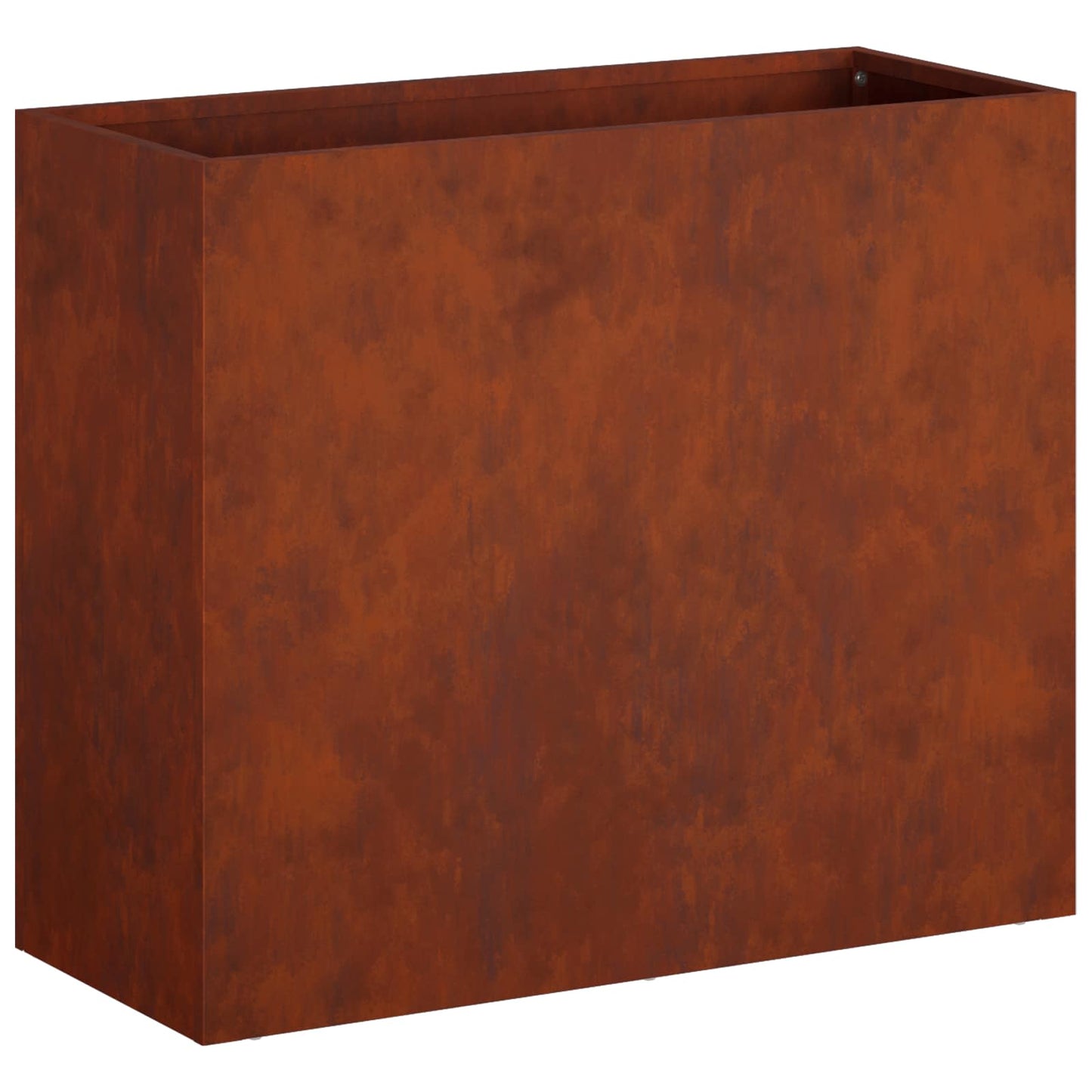 Kerti cserép Rozsdás 50 x 20 x 40 cm Időjárásálló Acél