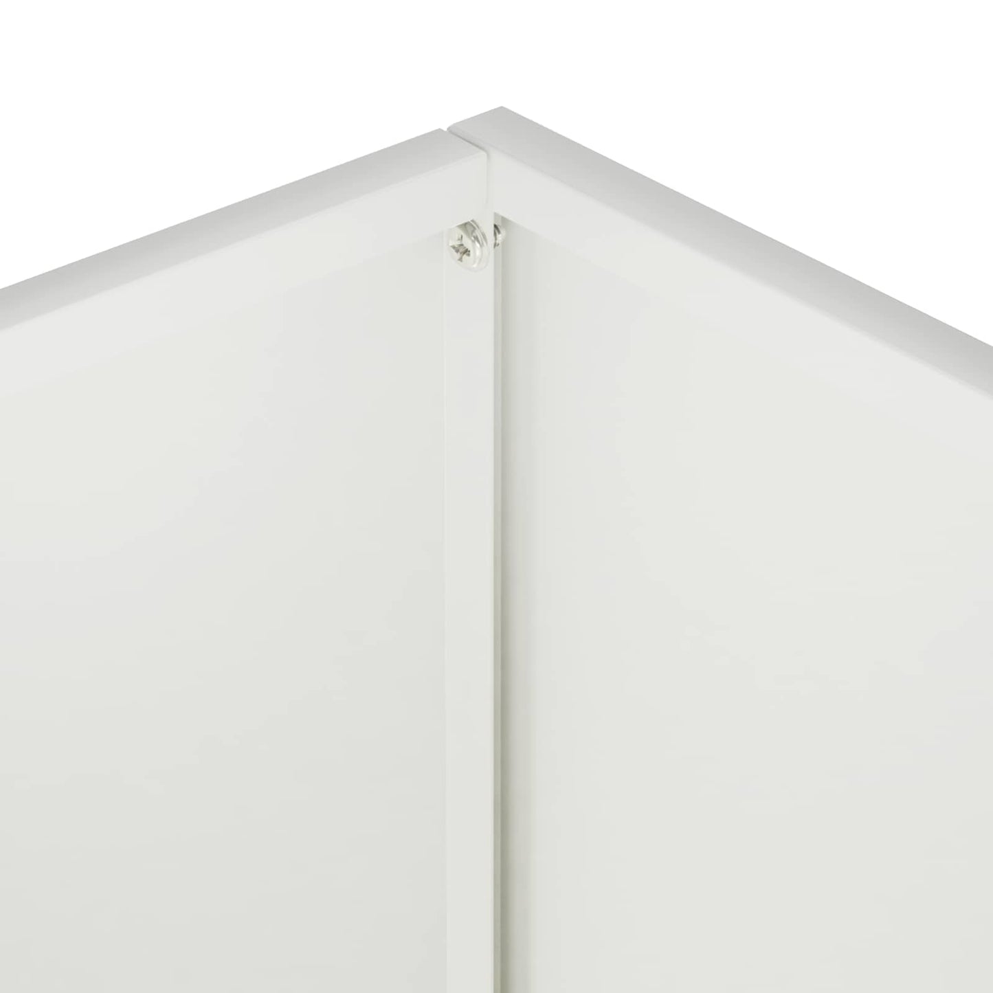 Kerti cserép 2 db Fehér 50 x 20 x 75 cm Hidegen hengerelt acél