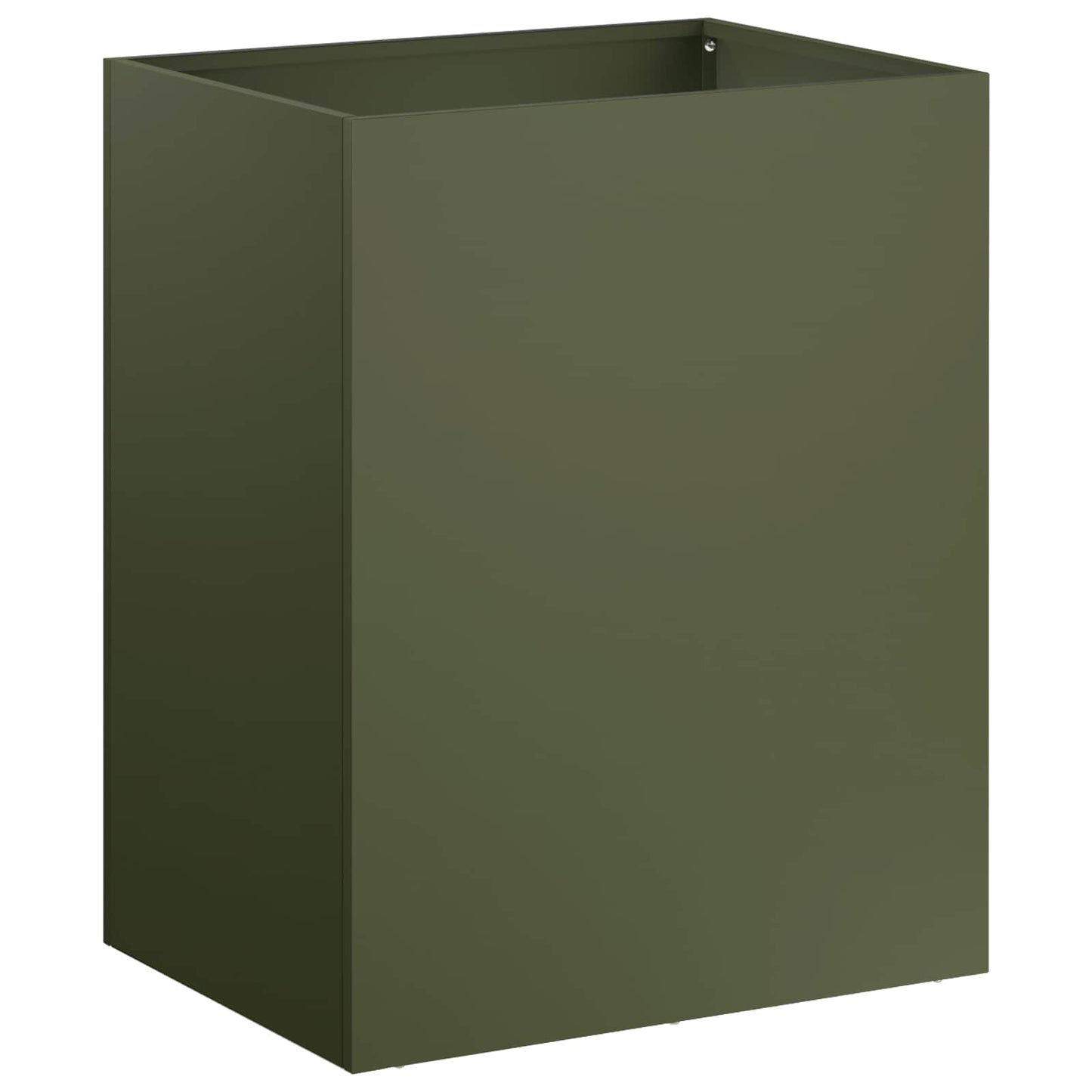 Kerti cserép 2 db Olajzöld 40 x 30 x 40 cm