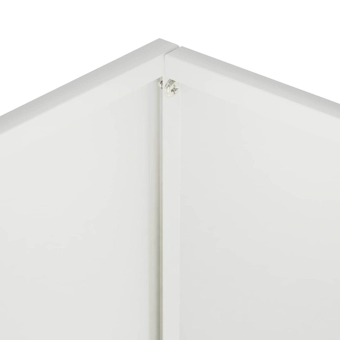 Kerti cserép 2 db Fehér 50 x 30 x 40 cm Hidegen hengerelt acél