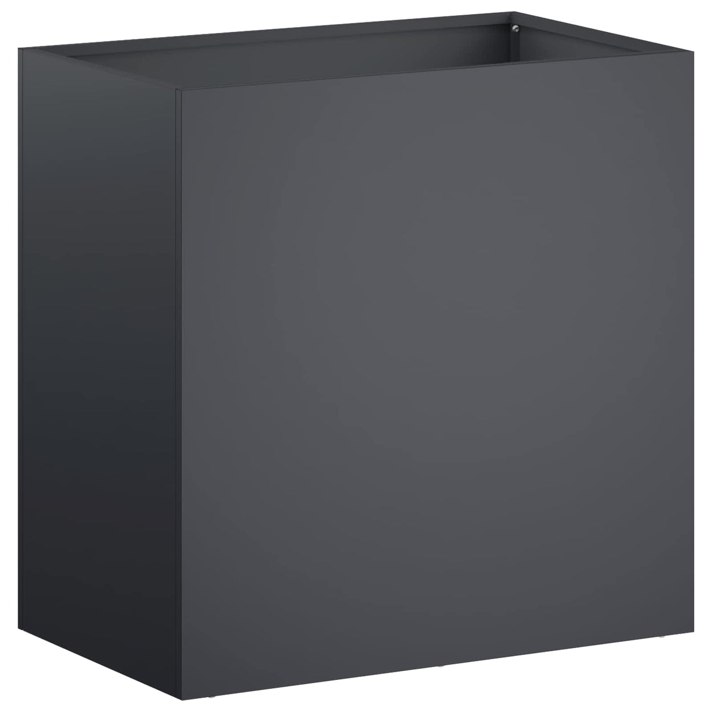 Kerti cserép 2 db Antracitszürke 50 x 30 x 40 cm