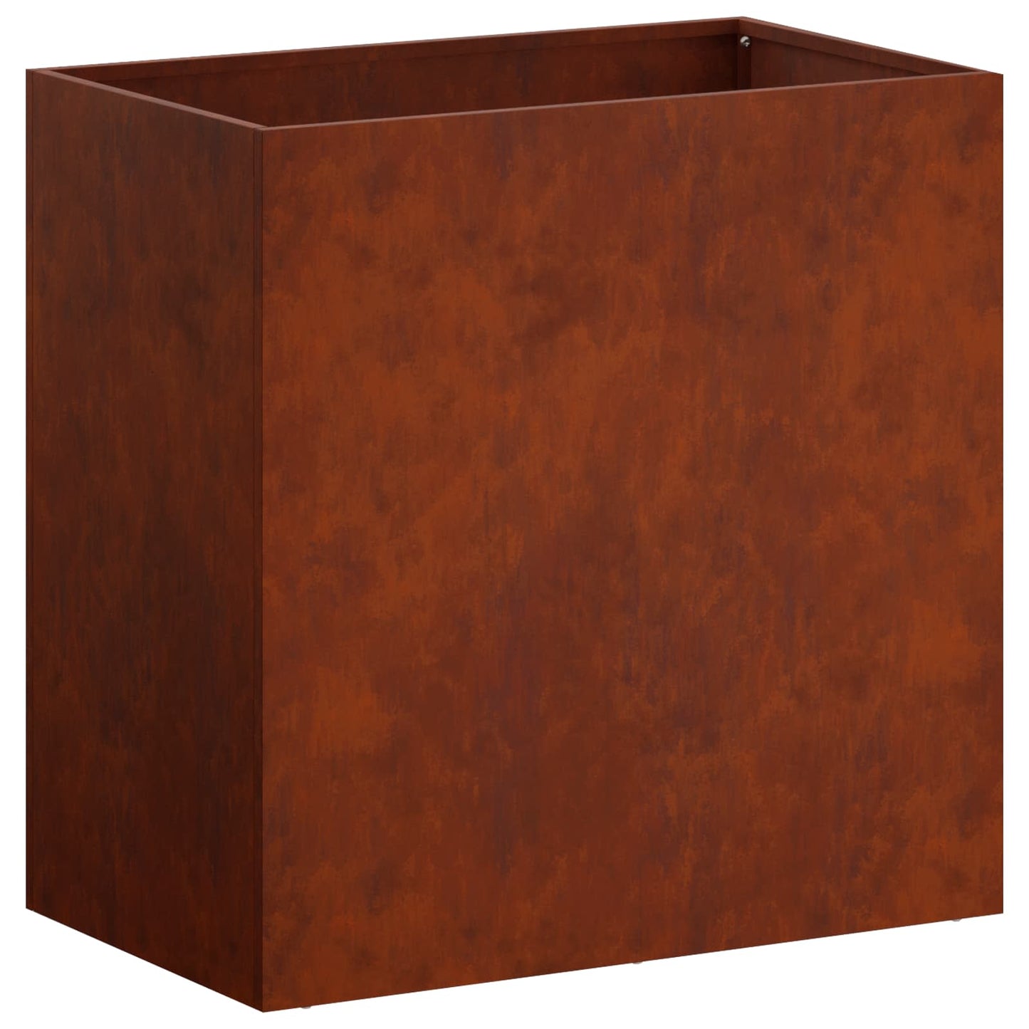 Kerti cserép Rozsdás 50 x 30 x 40 cm Időjárásálló Acél