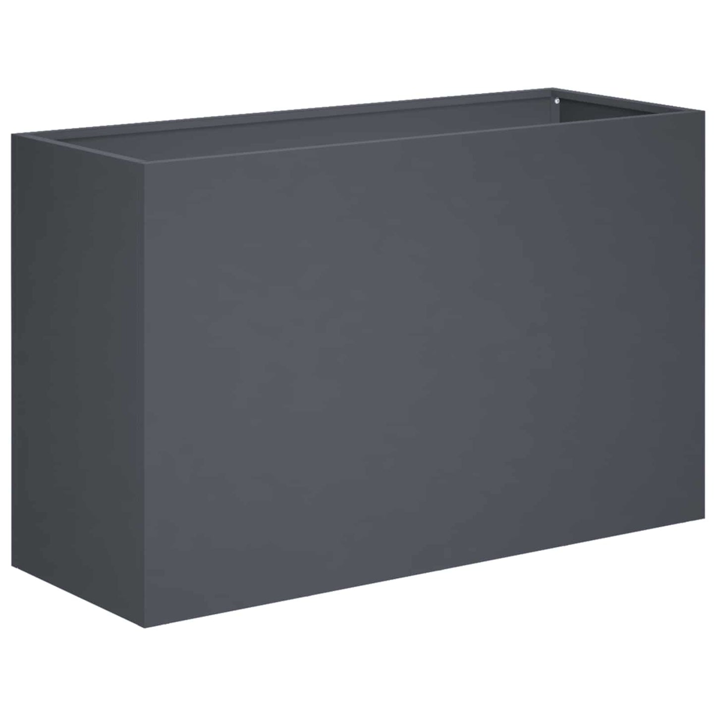 Kerti cserép 2 db Antracitszürke 80 x 30 x 40 cm