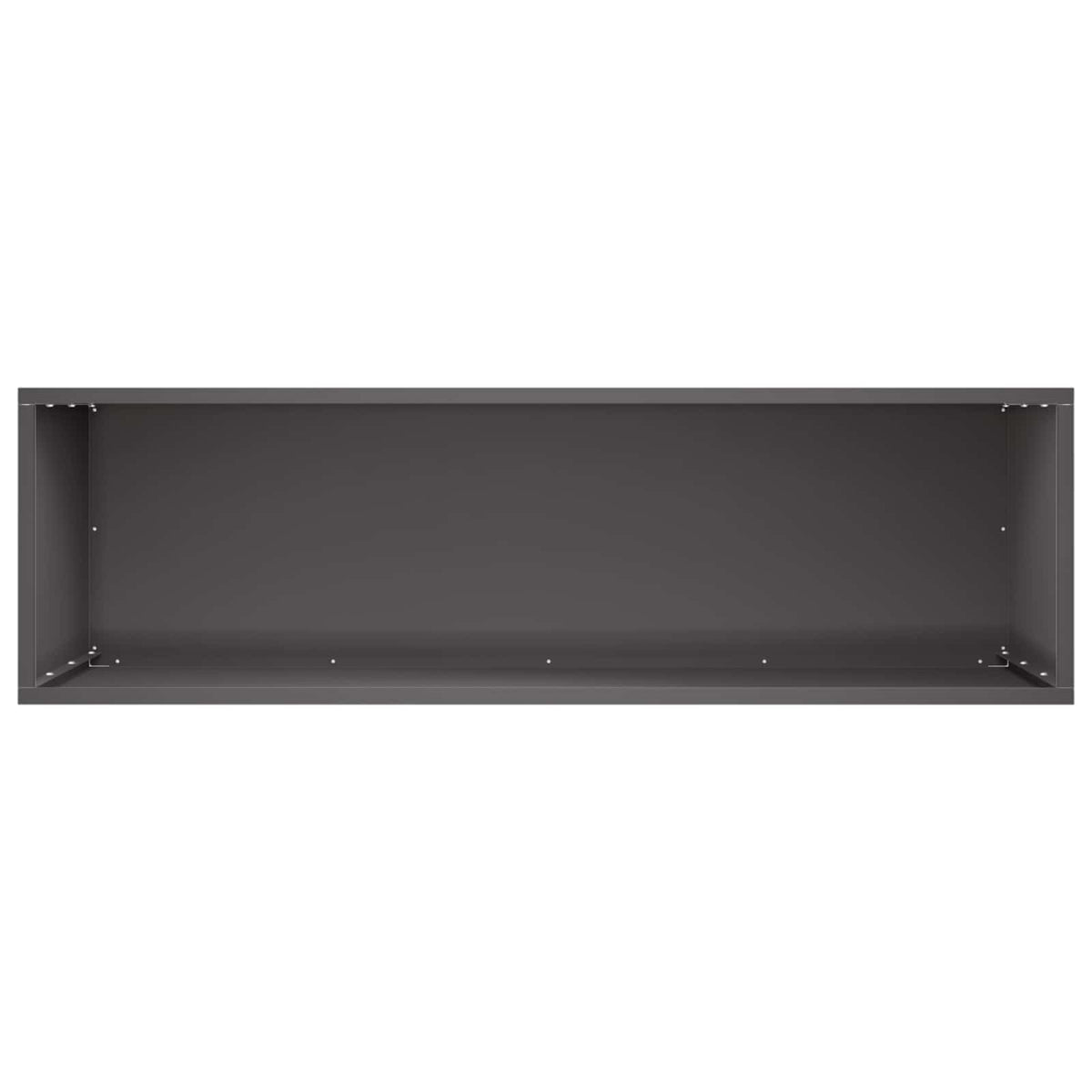 Kerti cserép 2 db Fekete 100 x 30 x 50 cm