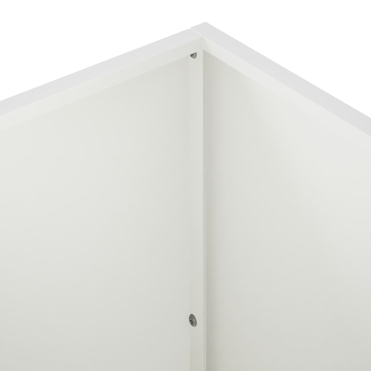 Kerti cserép 2 db Fehér 100 x 30 x 50 cm Hidegen hengerelt acél