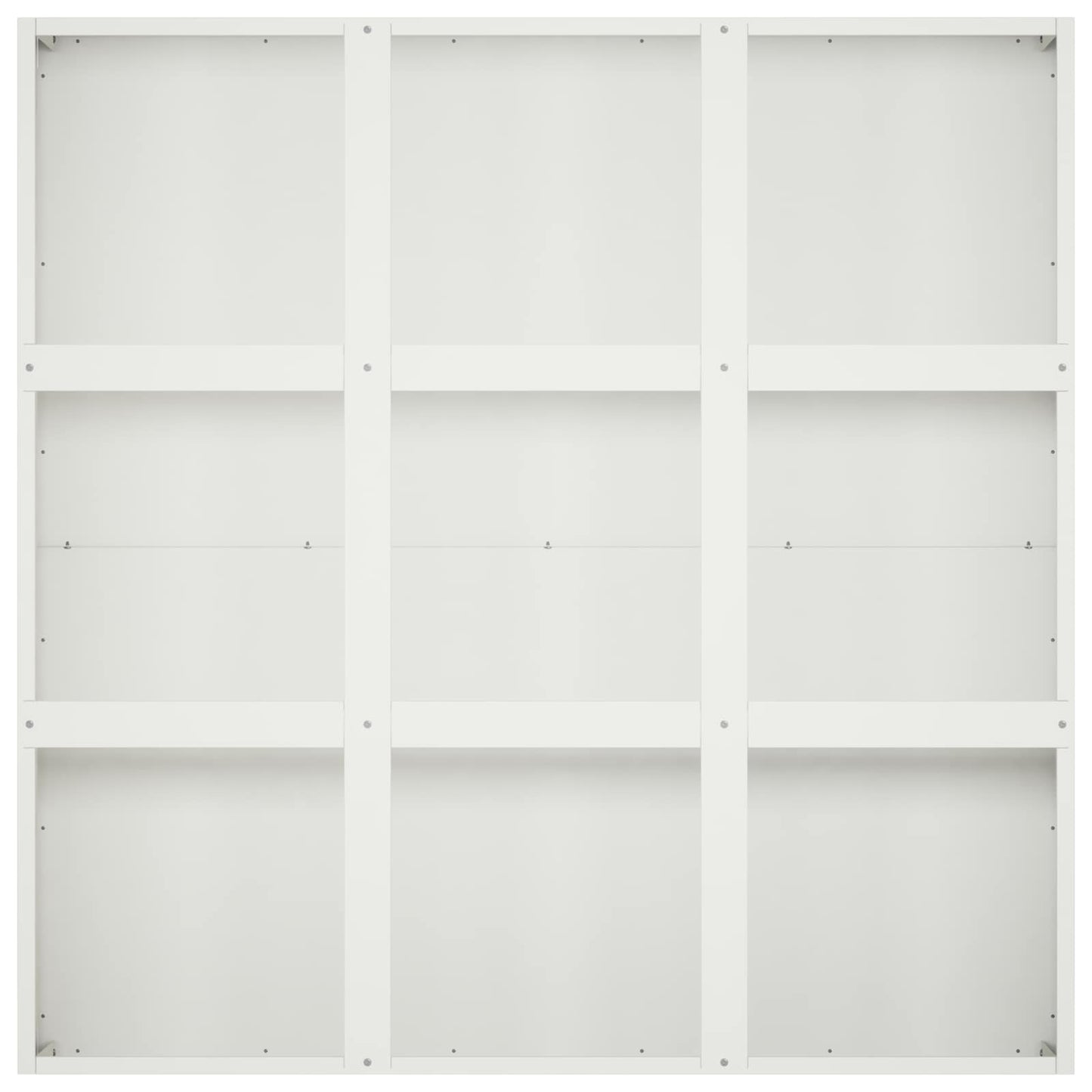 Kerti cserép Fehér 100 x 100 x 20 cm Hidegen hengerelt acél