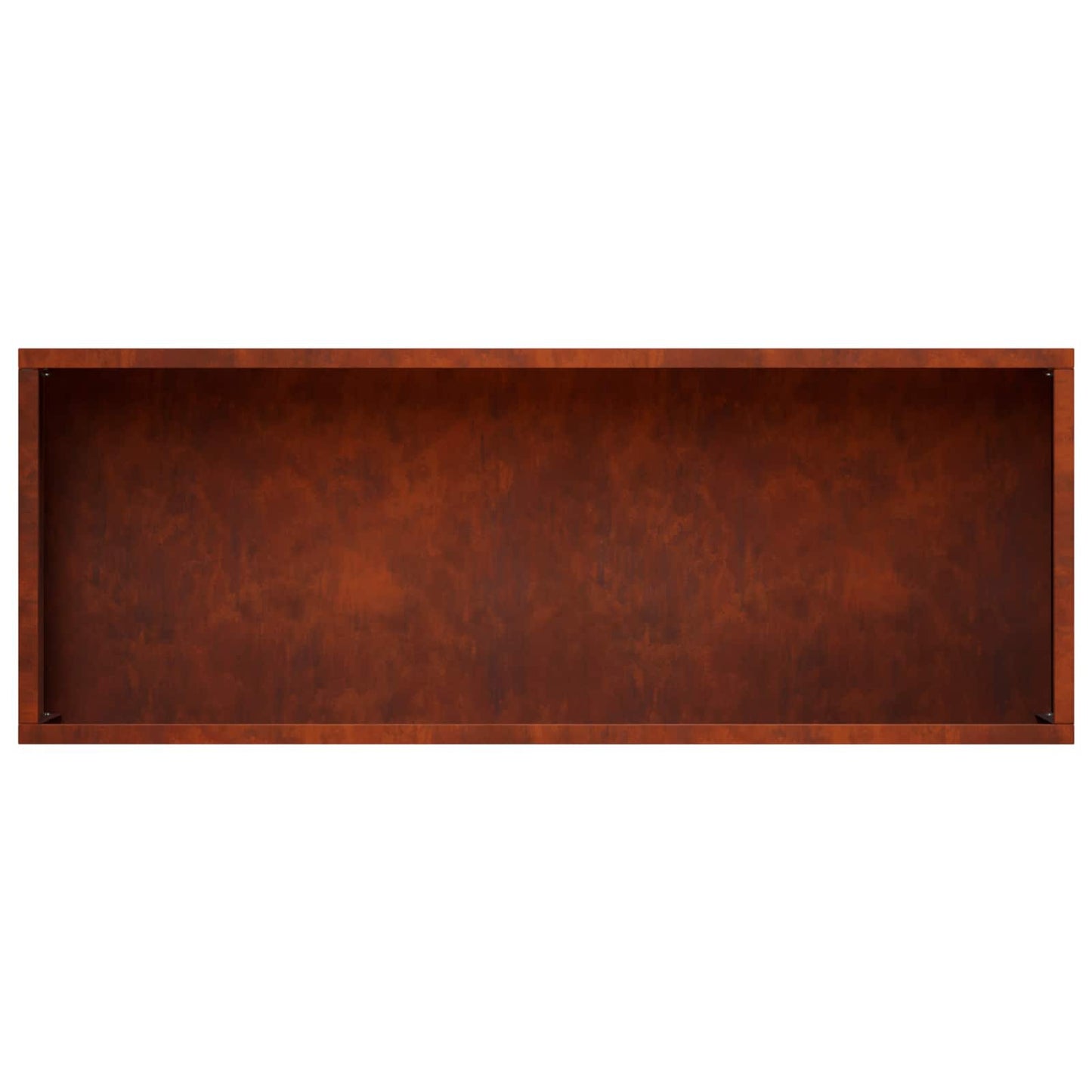 Kerti cserép 2 db Rozsdás 80 x 20 x 49 cm Időjárásálló Acél
