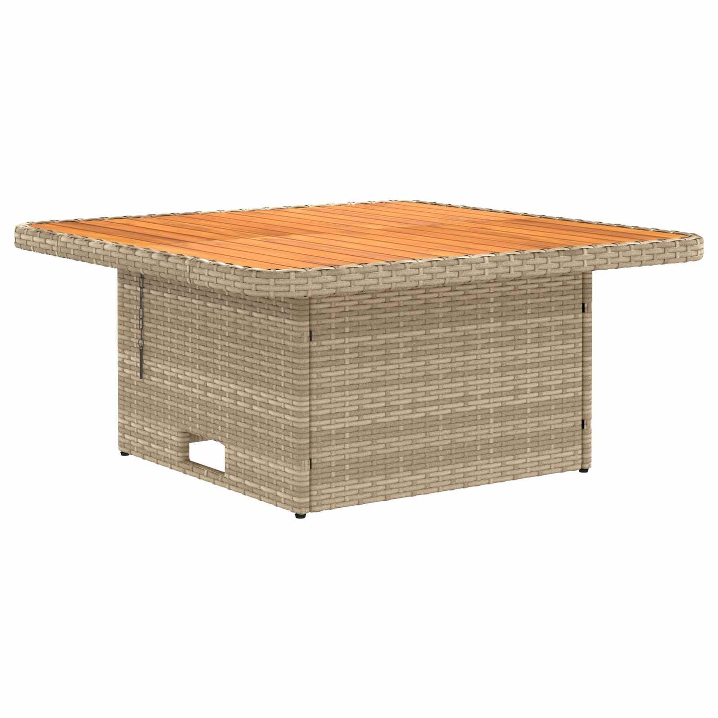 Bútor szettek 7 db Beige és Világosszürke PE Rattan