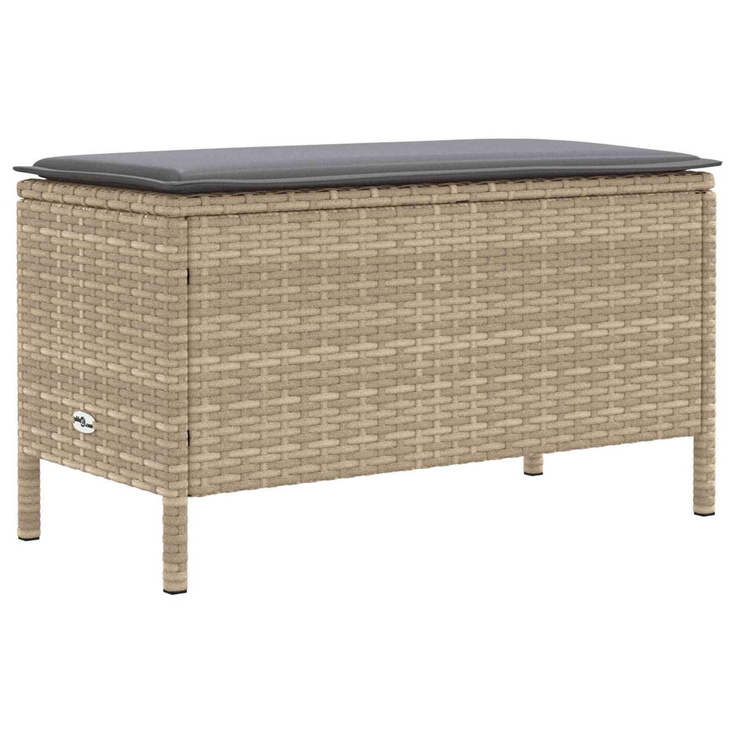 Bútor szettek 7 db Beige és Világosszürke PE Rattan