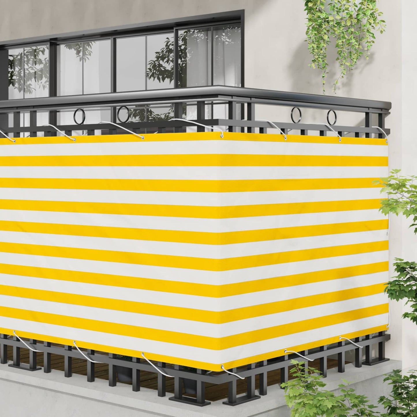 Erkély Szúnyogháló 110 x 200 cm Oxford Szövet Négyszögletes